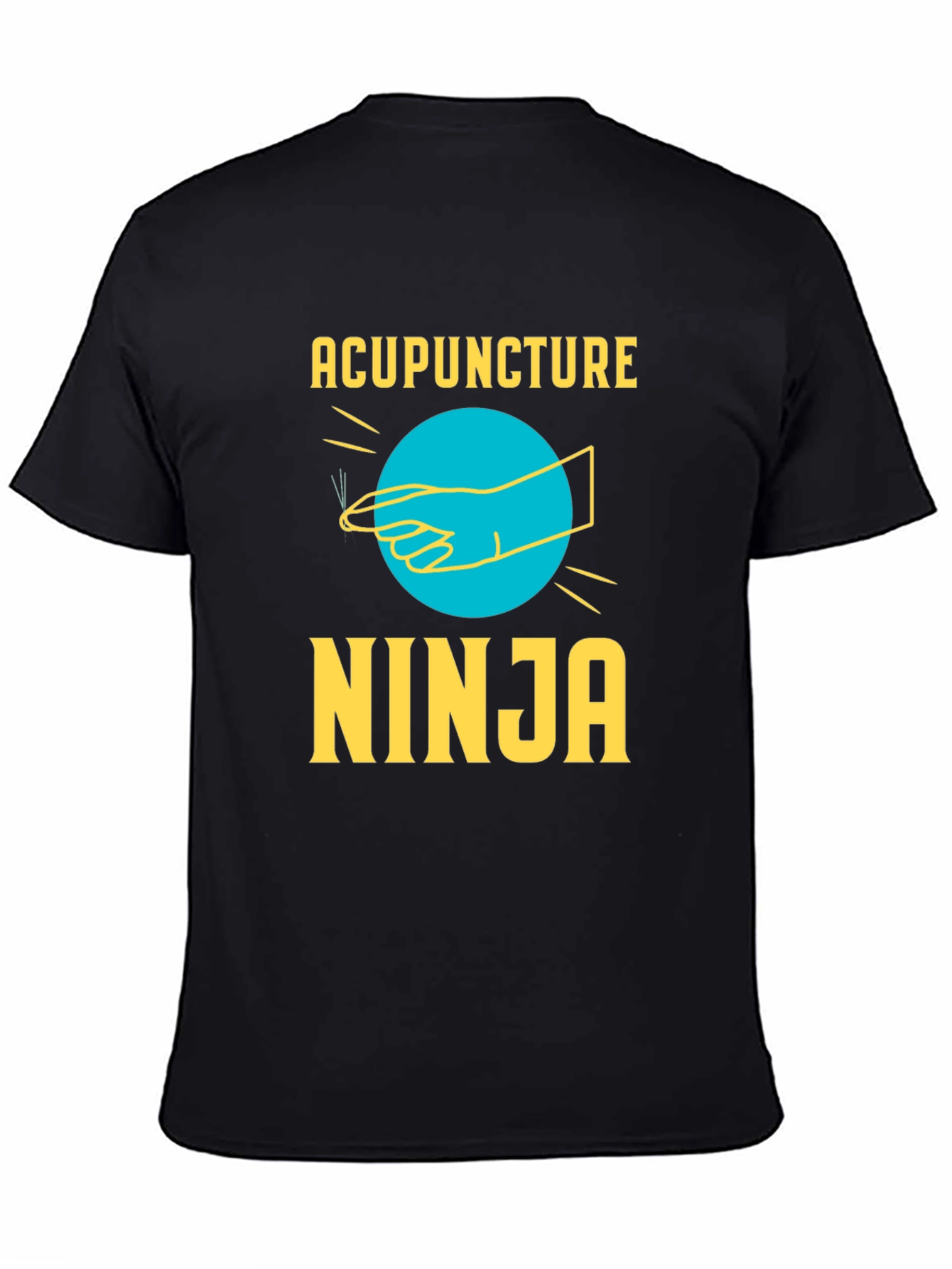 Acupuncture Ninja T-Shirt - Novelty Graphic Tee