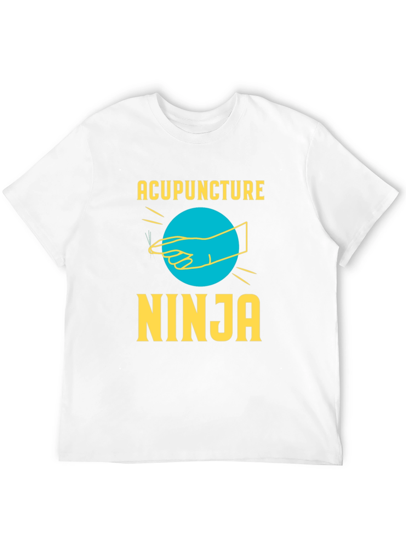 Acupuncture Ninja T-Shirt - Novelty Graphic Tee