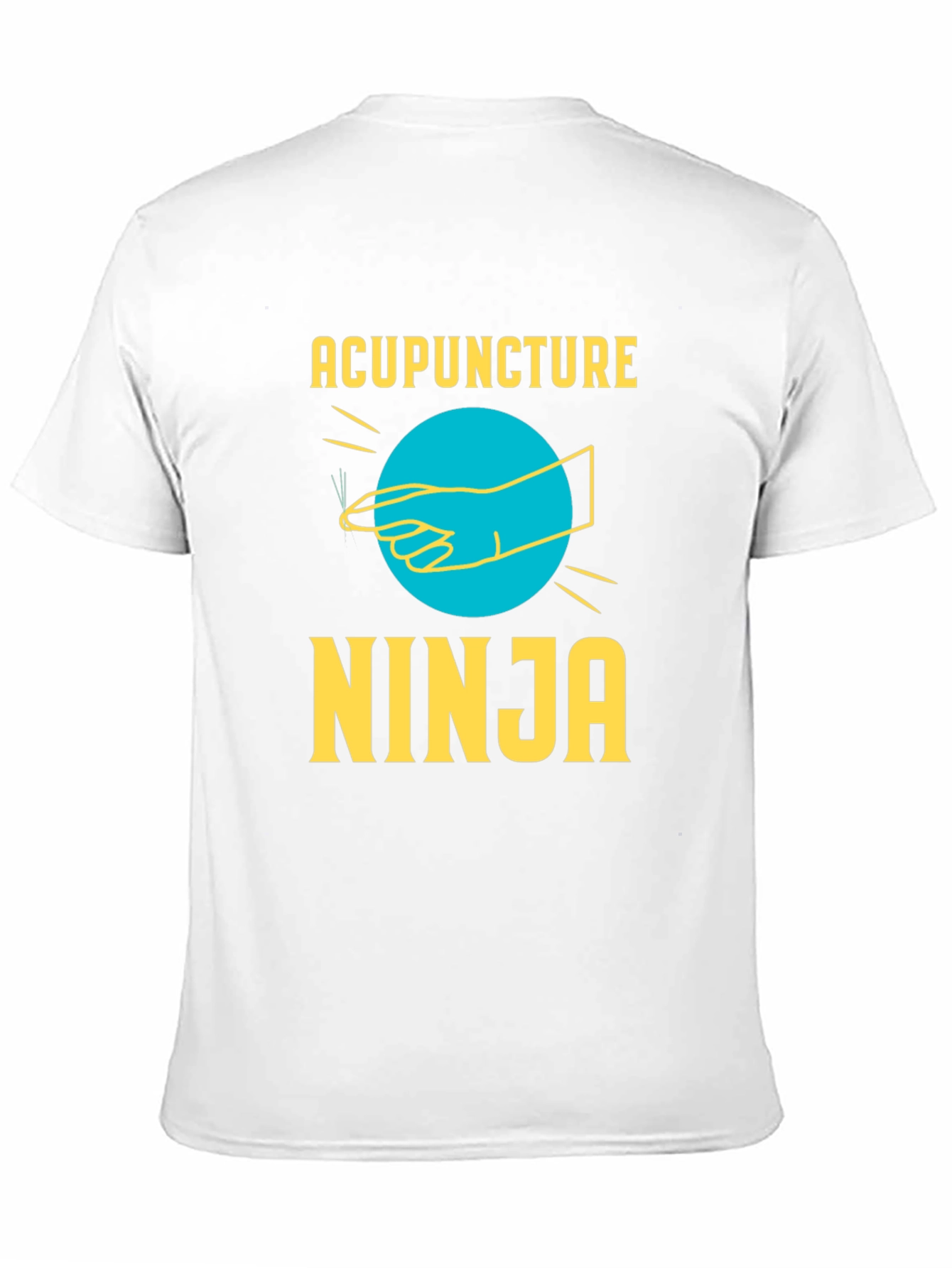 Acupuncture Ninja T-Shirt - Novelty Graphic Tee