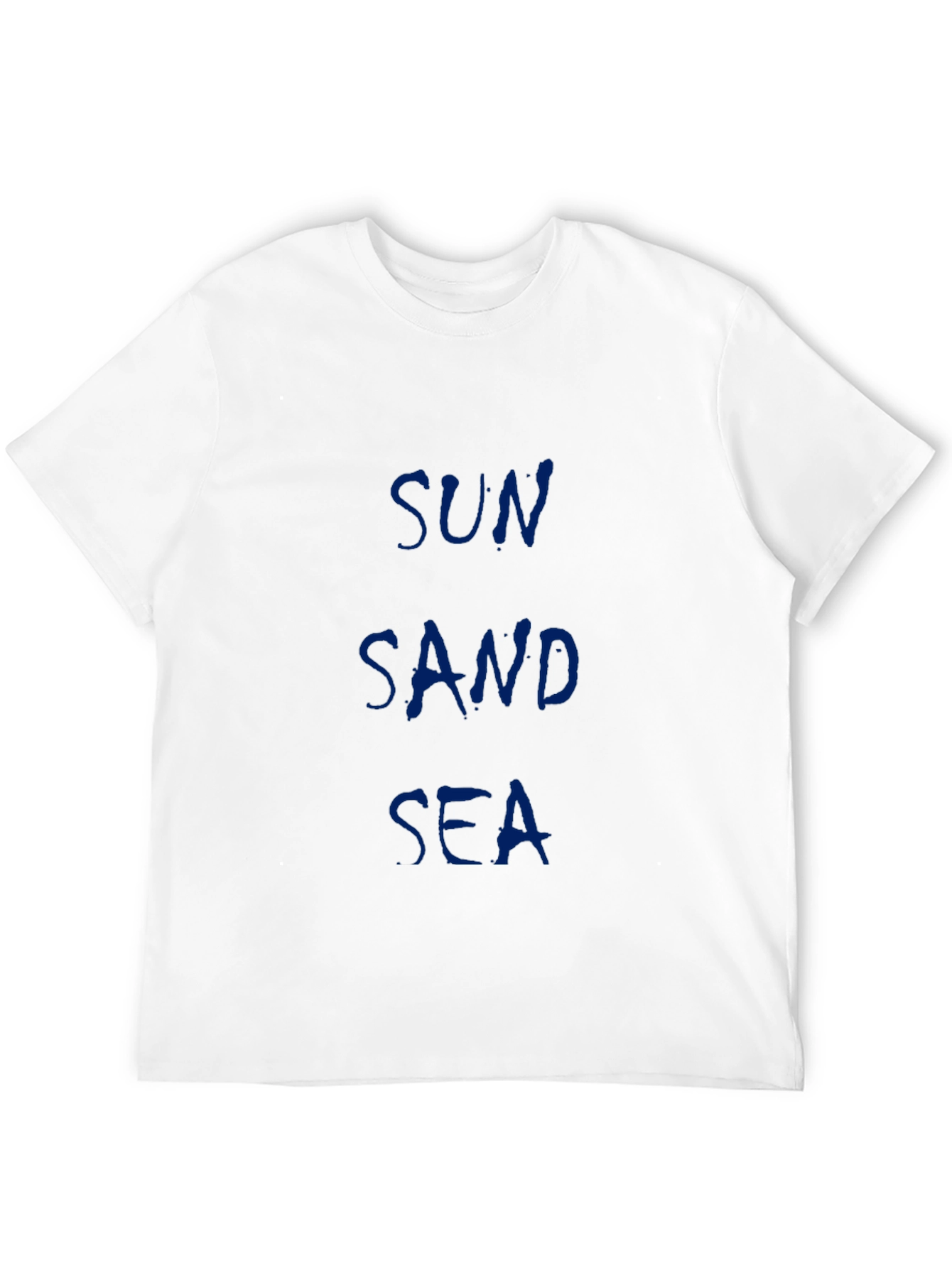Sun Sand Sea Graphic T-Shirt - Casual Wear