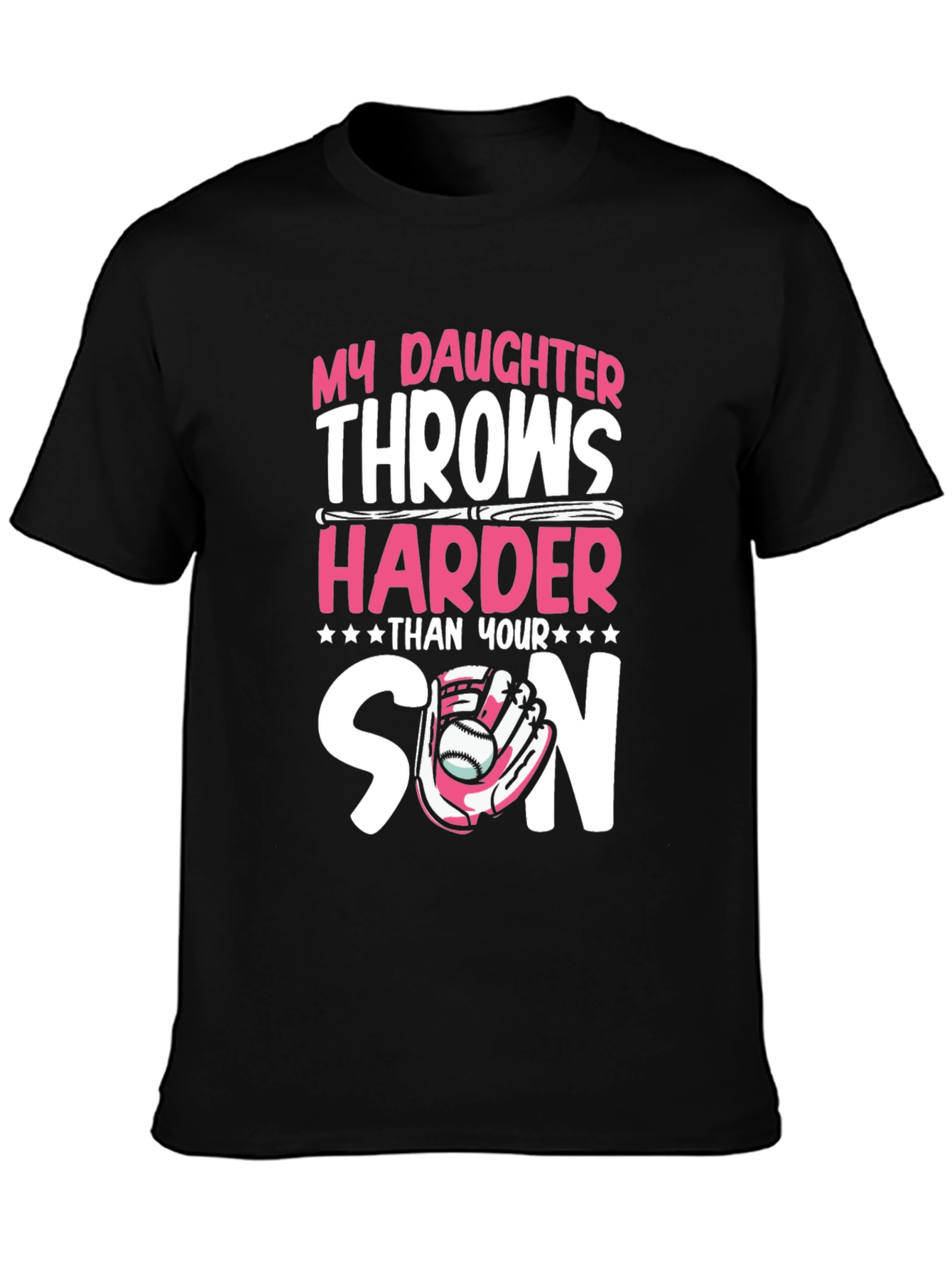 My Daughter Throws Harder T-Shirt