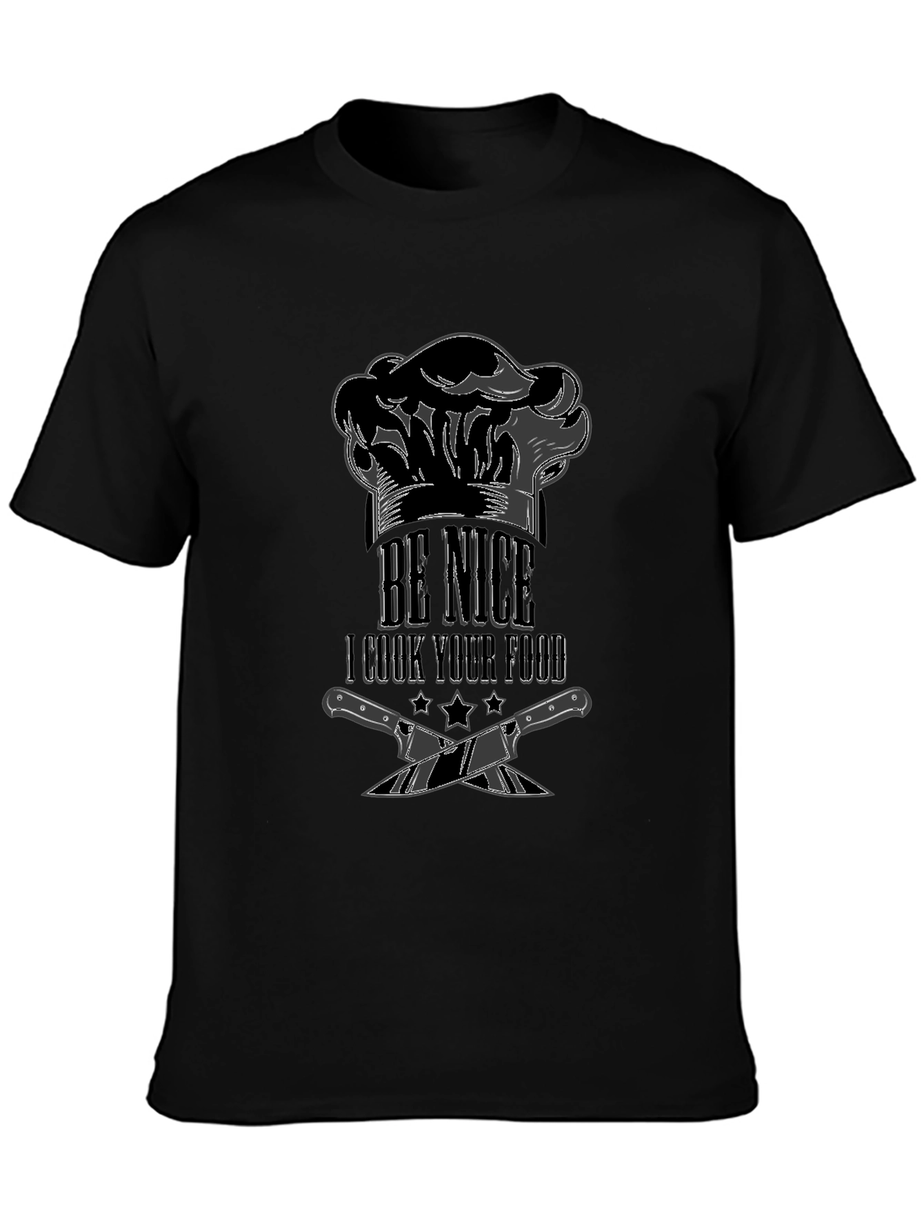 Be Nice I Cook Your Food Graphic Tee