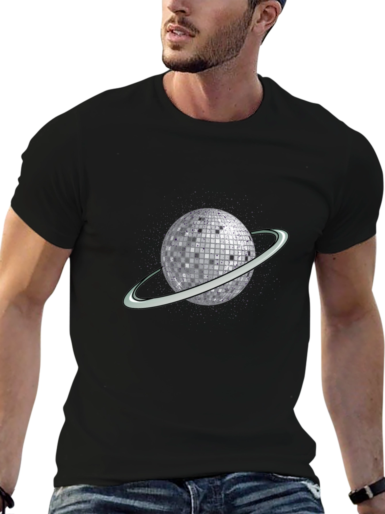 Saturn Disco Ball T-Shirt