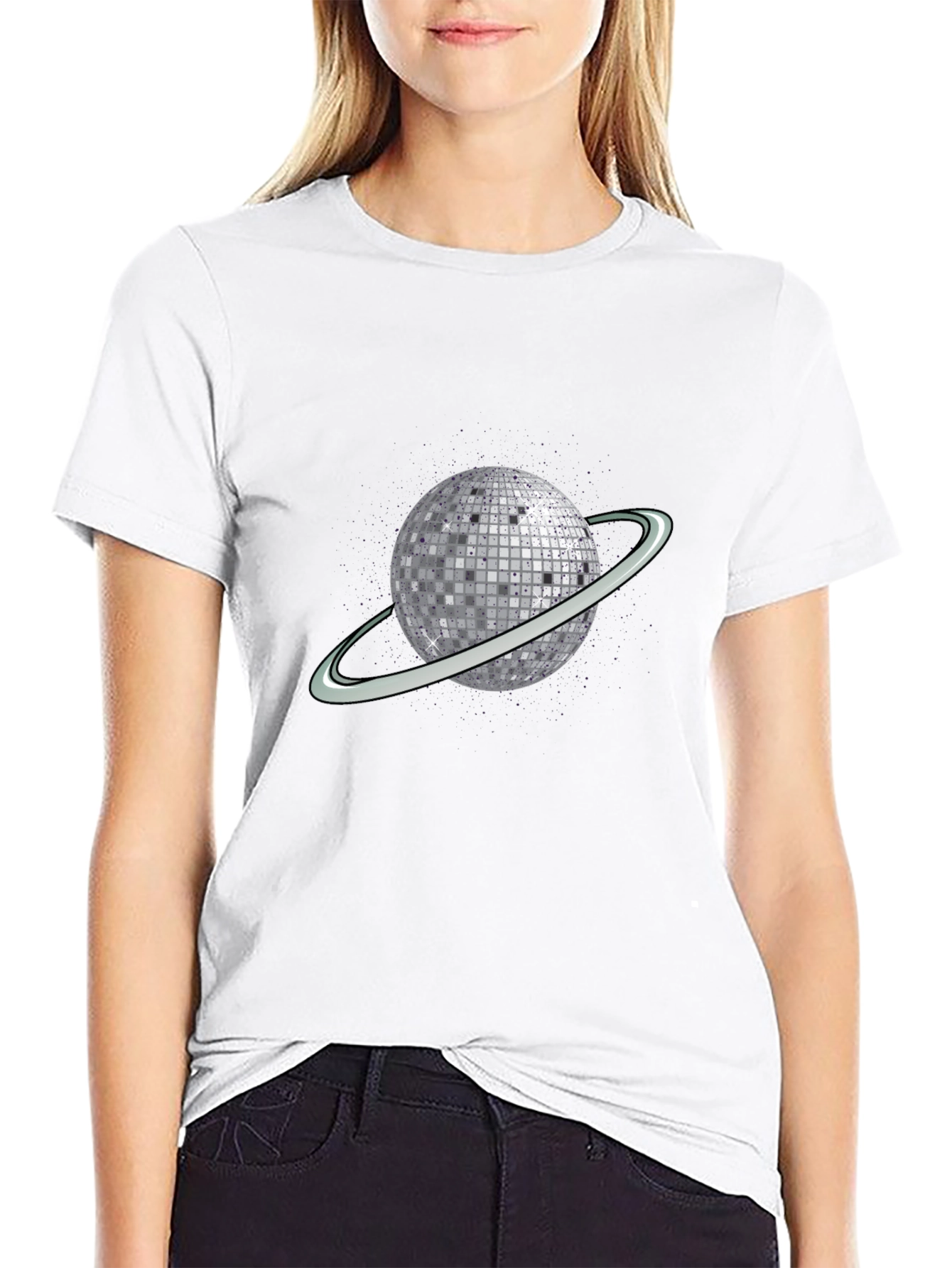 Saturn Disco Ball T-Shirt