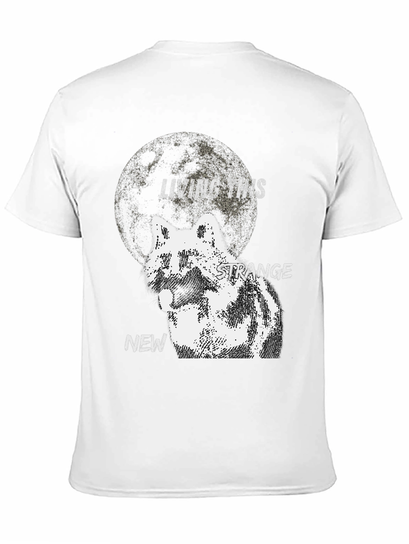 Living This Strange New Wolf Moon T-Shirt