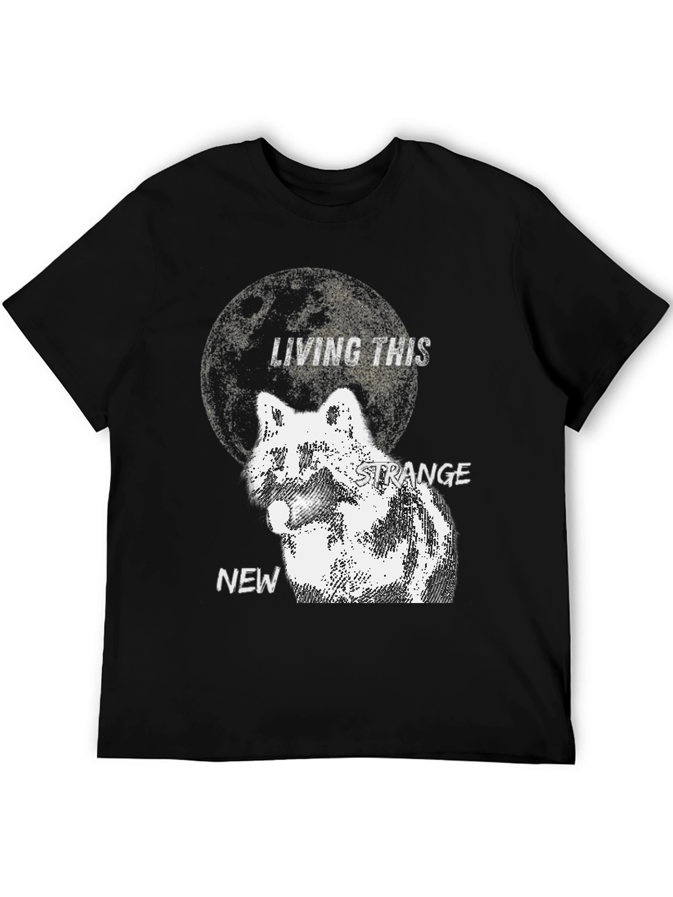 Living This Strange New Wolf Moon T-Shirt