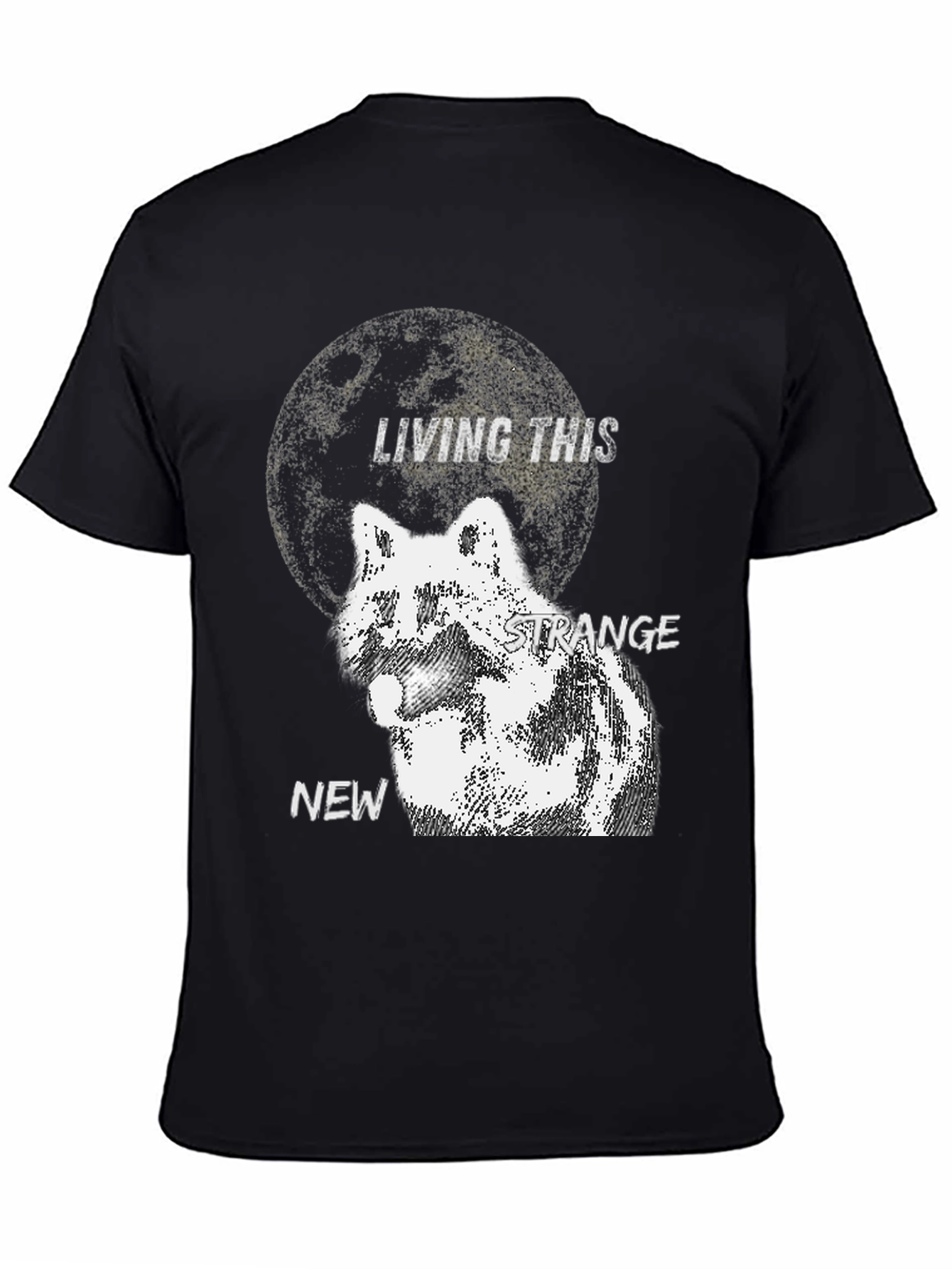 Living This Strange New Wolf Moon T-Shirt