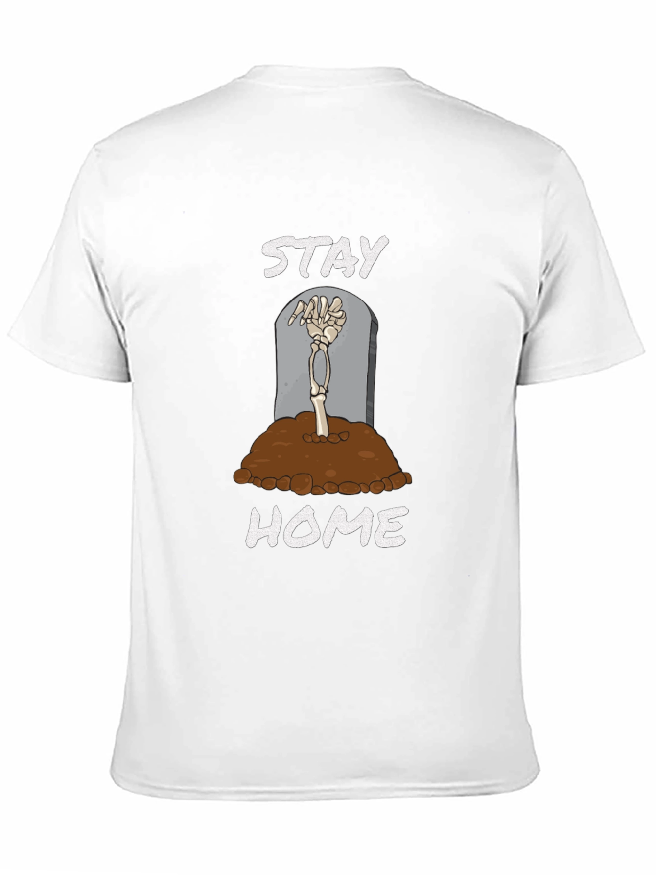 Stay Home Skeleton Hand T-Shirt