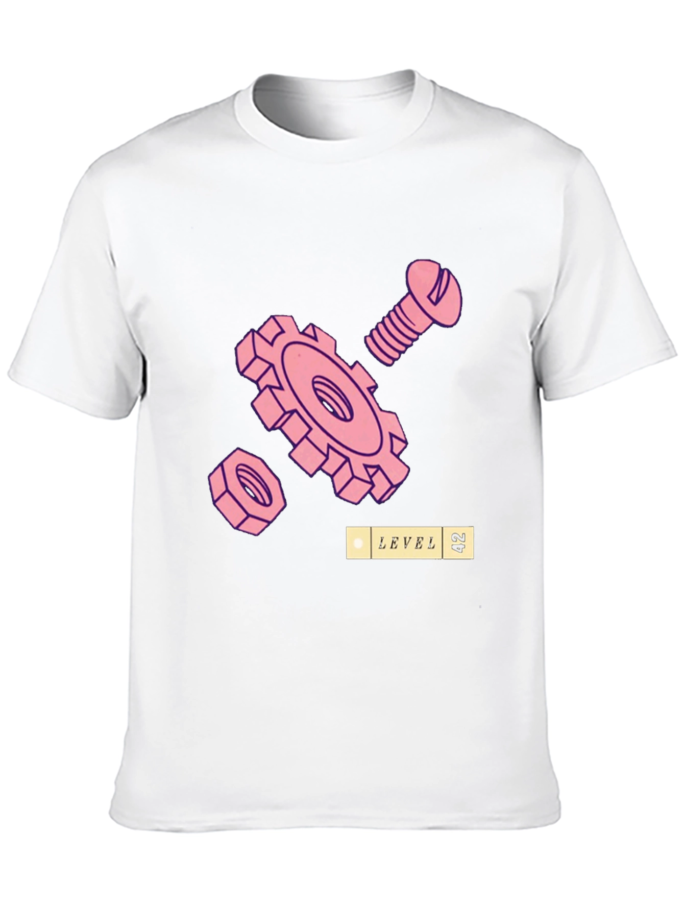 Level 42 Graphic Tee - Black Cotton T-Shirt
