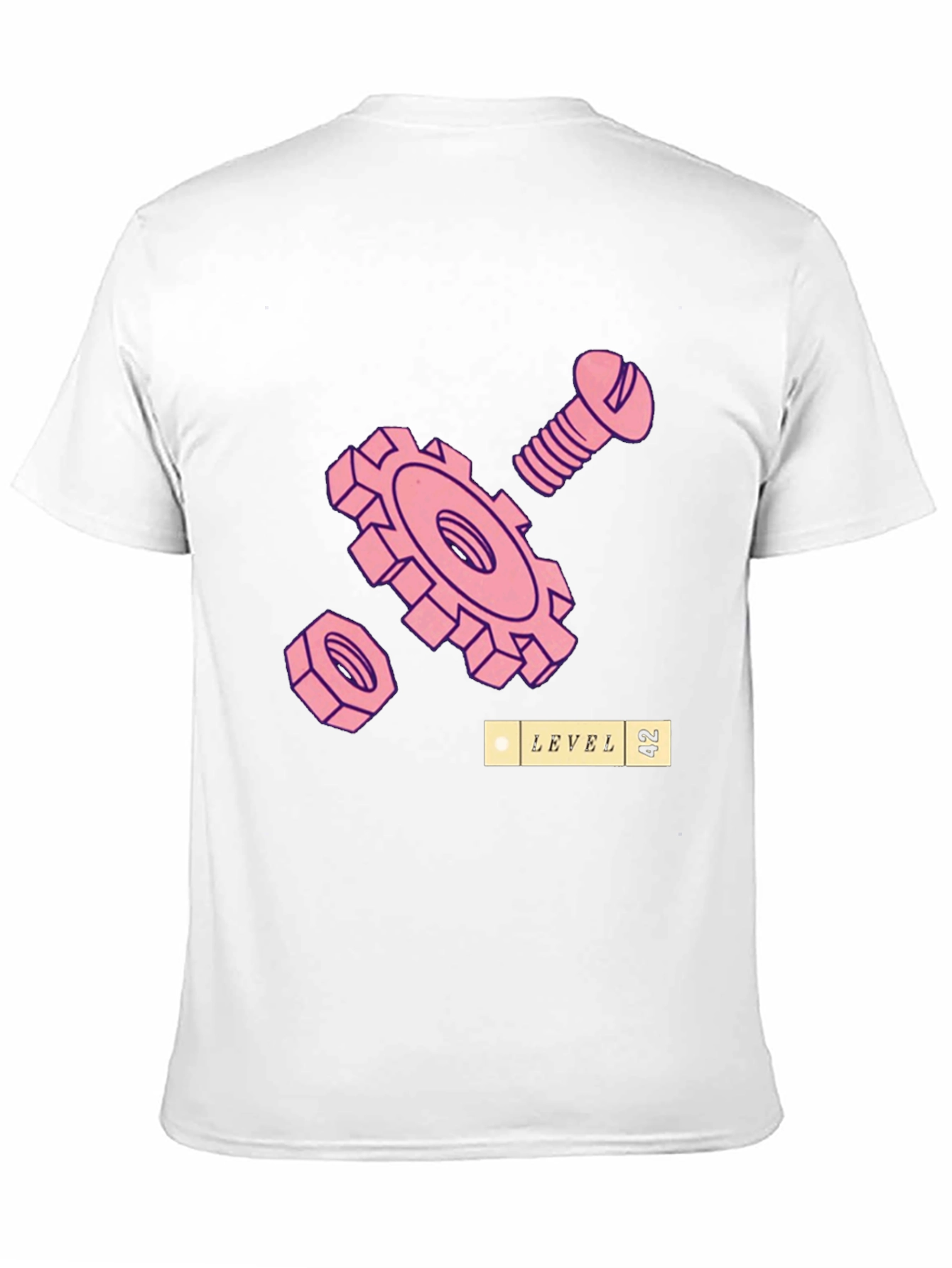 Level 42 Graphic Tee - Black Cotton T-Shirt