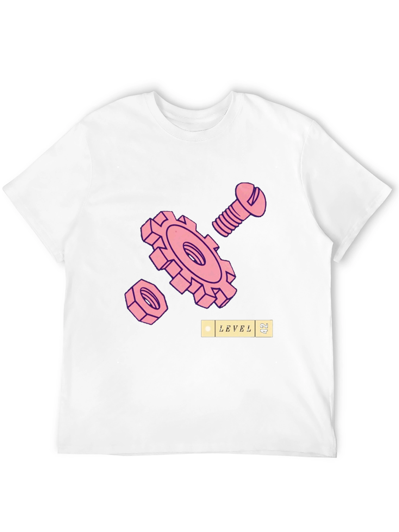 Level 42 Graphic Tee - Black Cotton T-Shirt