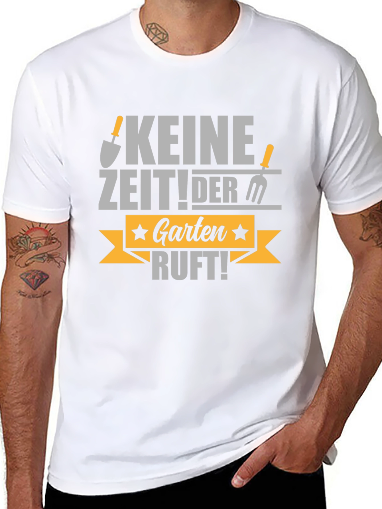 Keine Zeit! Der Garten Ruft! T-Shirt