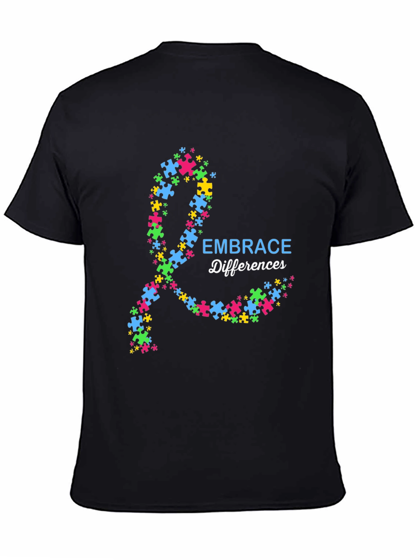 Embrace Differences Autism Awareness T-Shirt