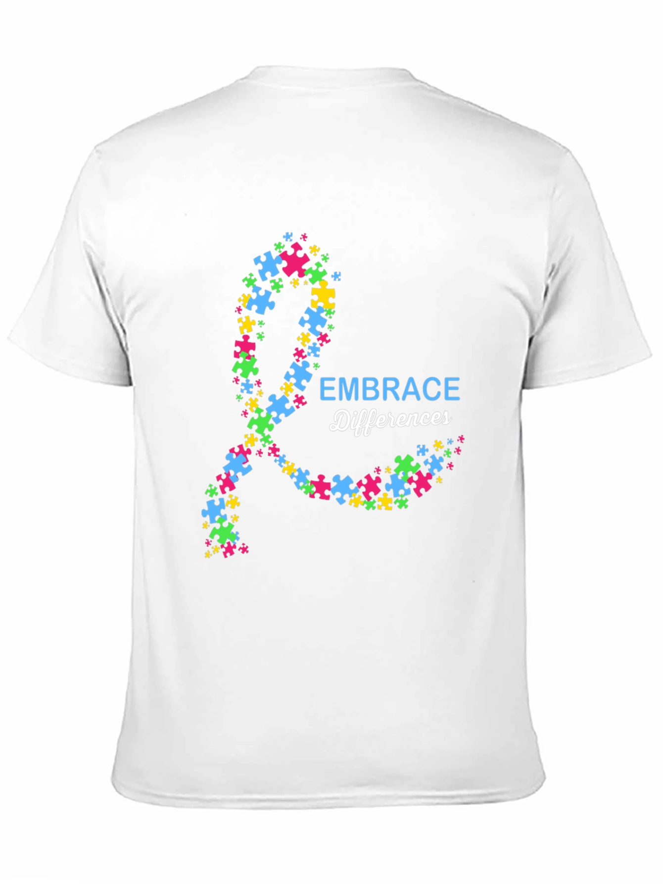 Embrace Differences Autism Awareness T-Shirt