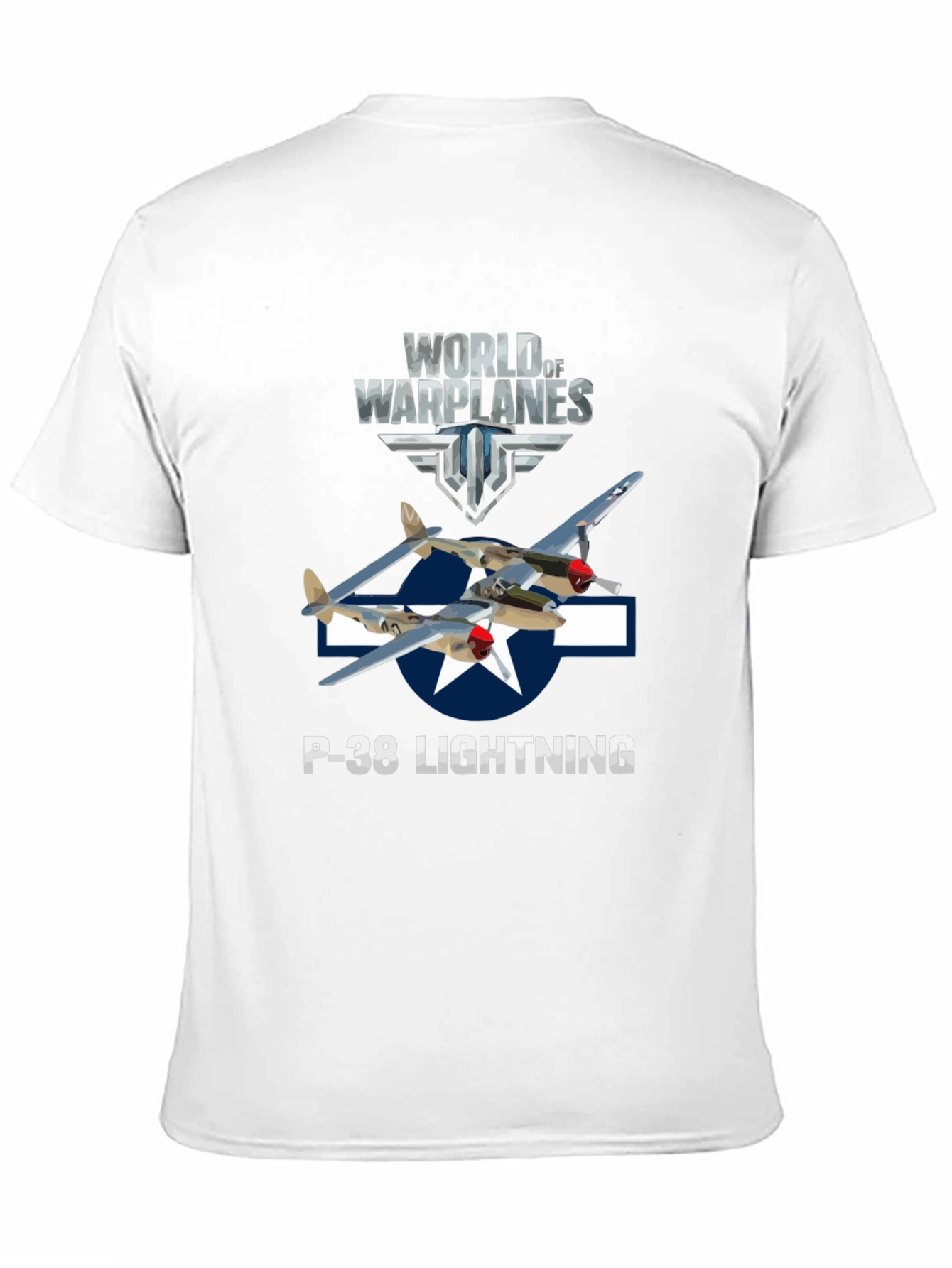 World of Warplanes P-38 Lightning T-Shirt
