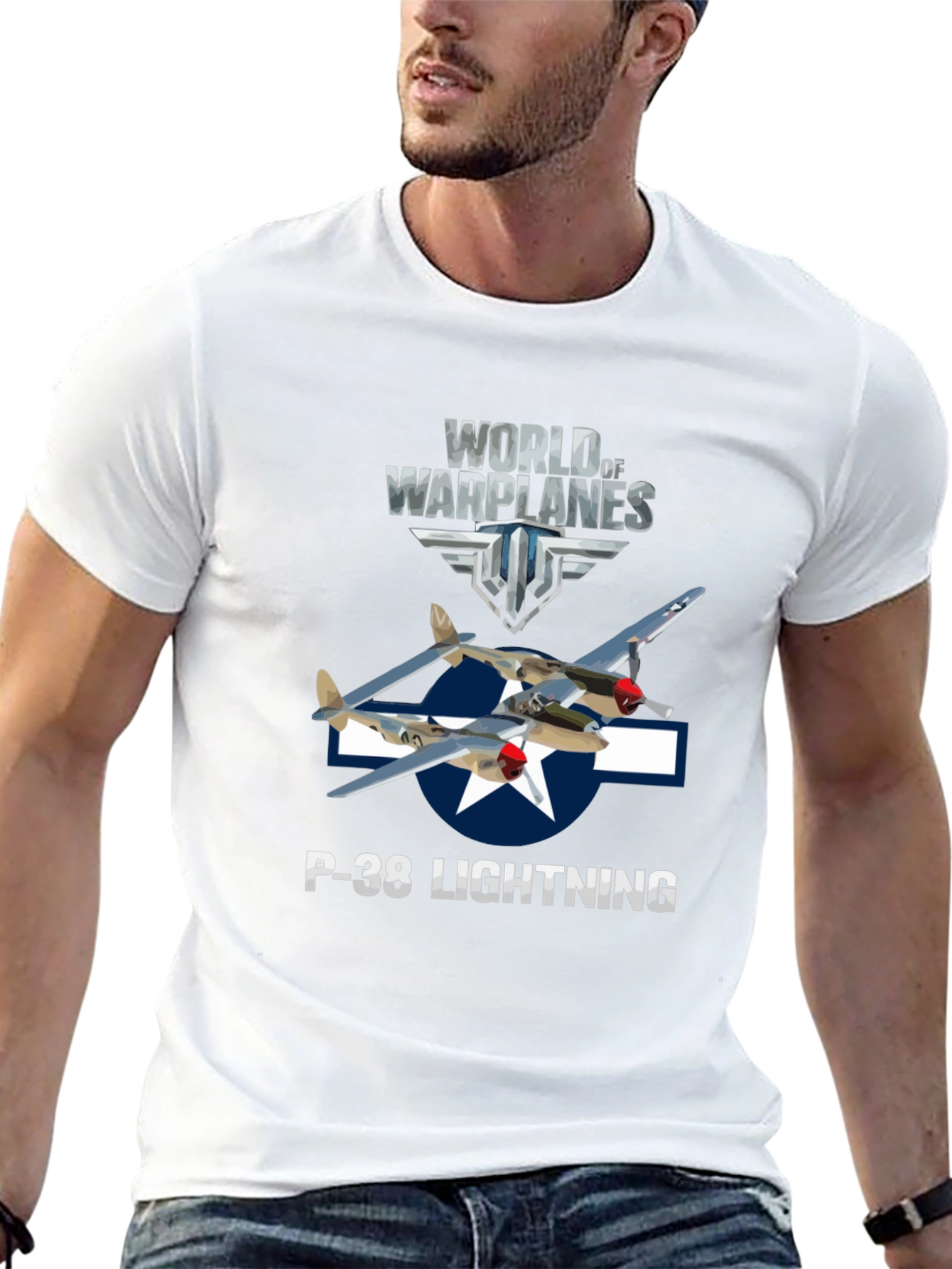World of Warplanes P-38 Lightning T-Shirt