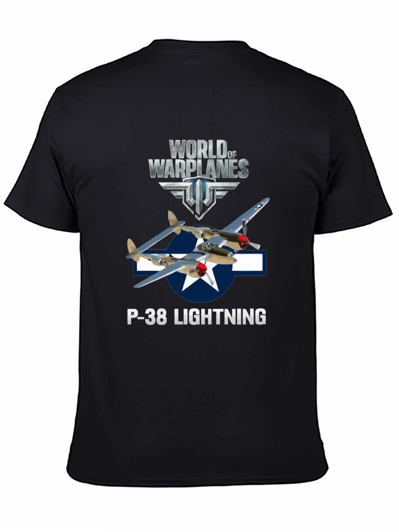 World of Warplanes P-38 Lightning T-Shirt