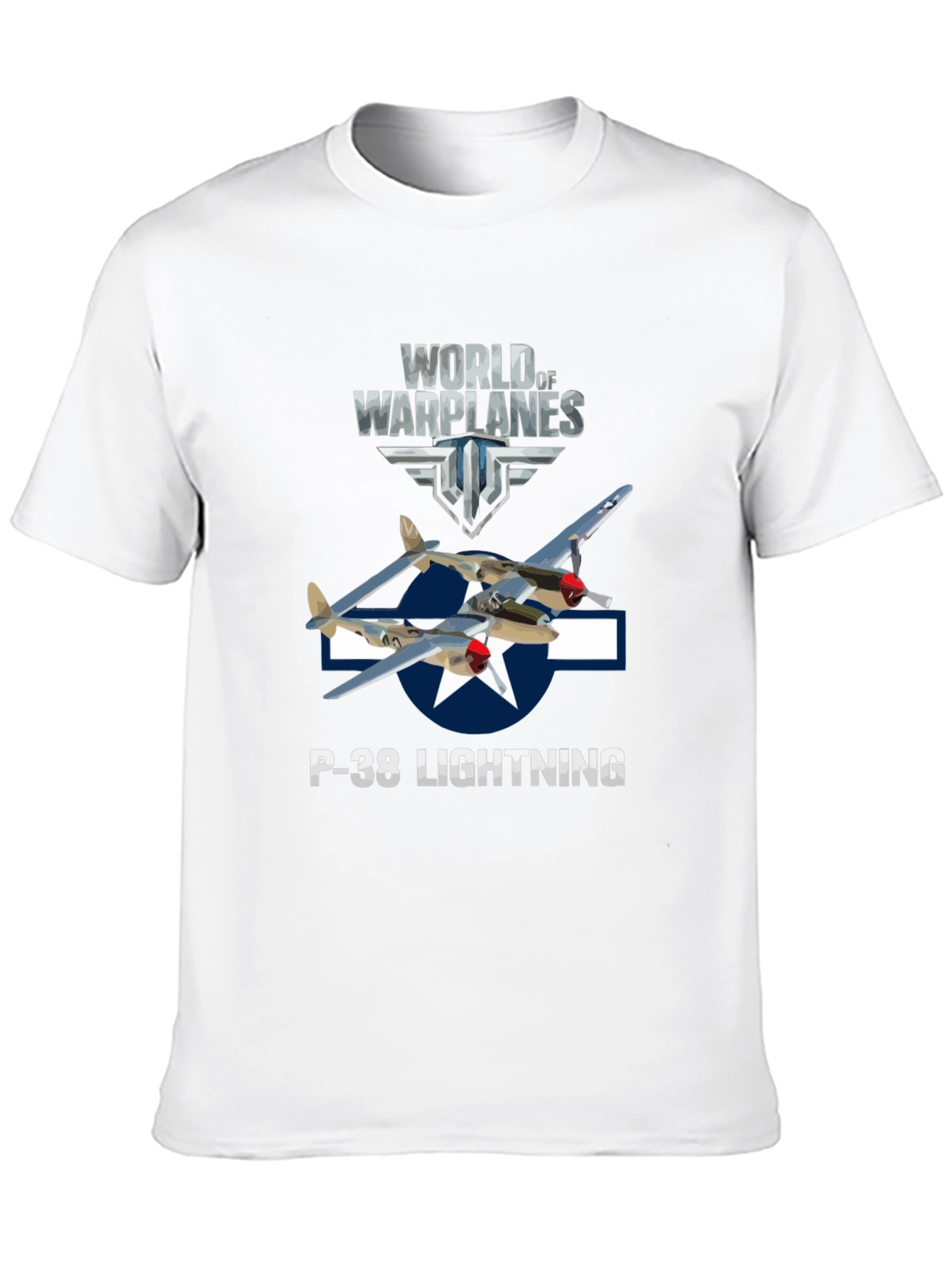 World of Warplanes P-38 Lightning T-Shirt