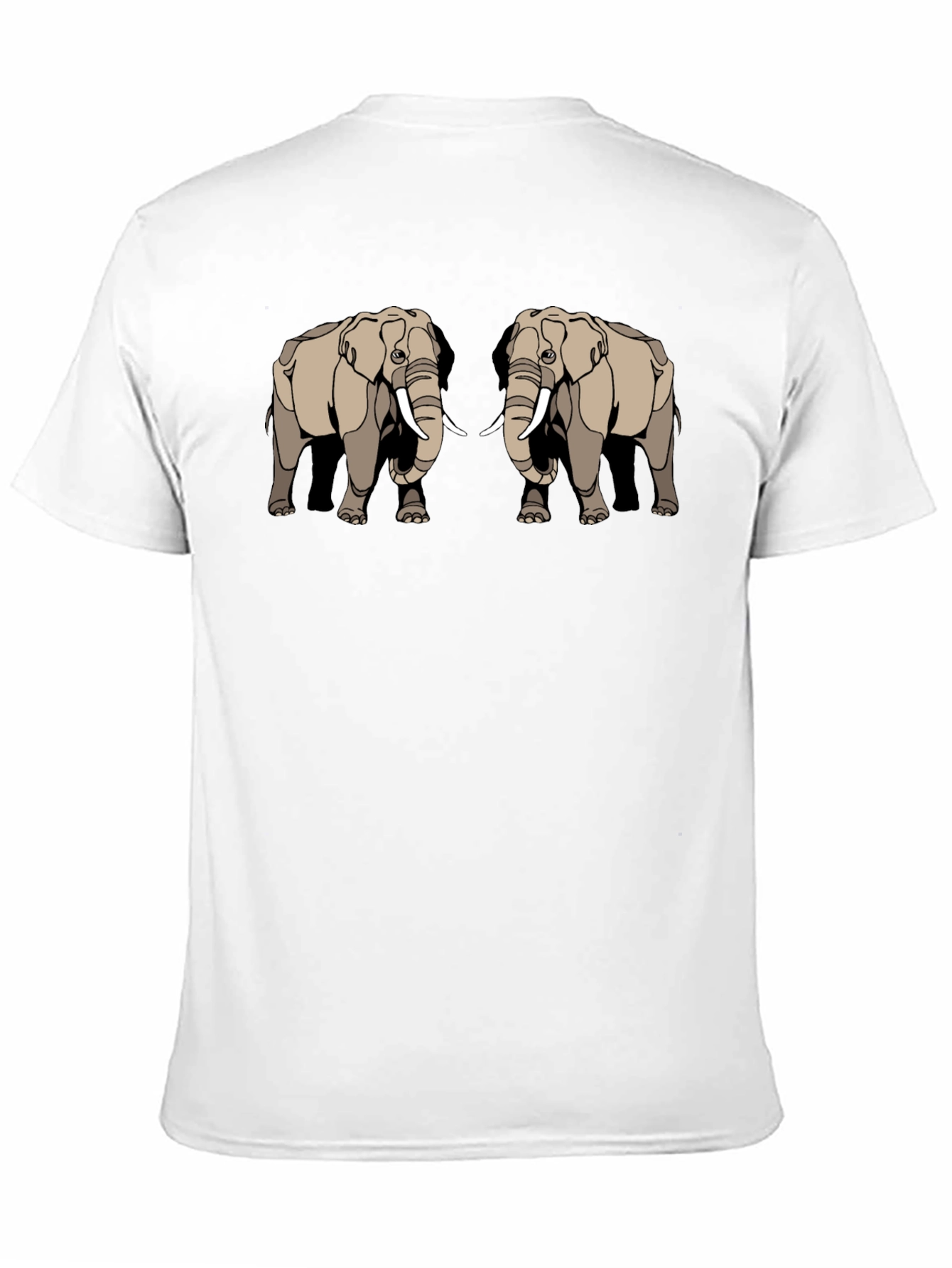 Elephant Graphic Tee - Stylish Black T-Shirt