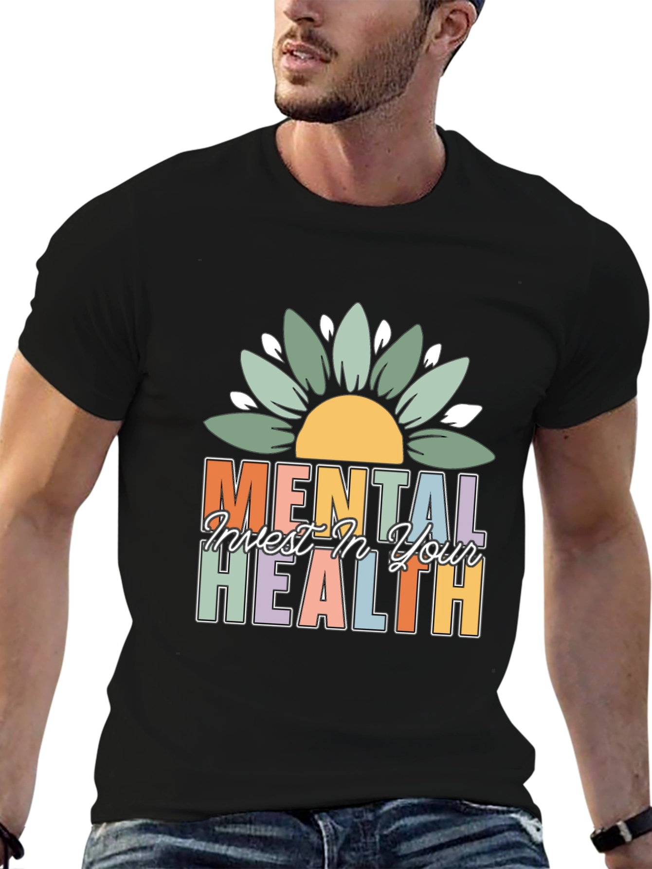 Mental Health T-Shirt - Invest In Your Health Tee