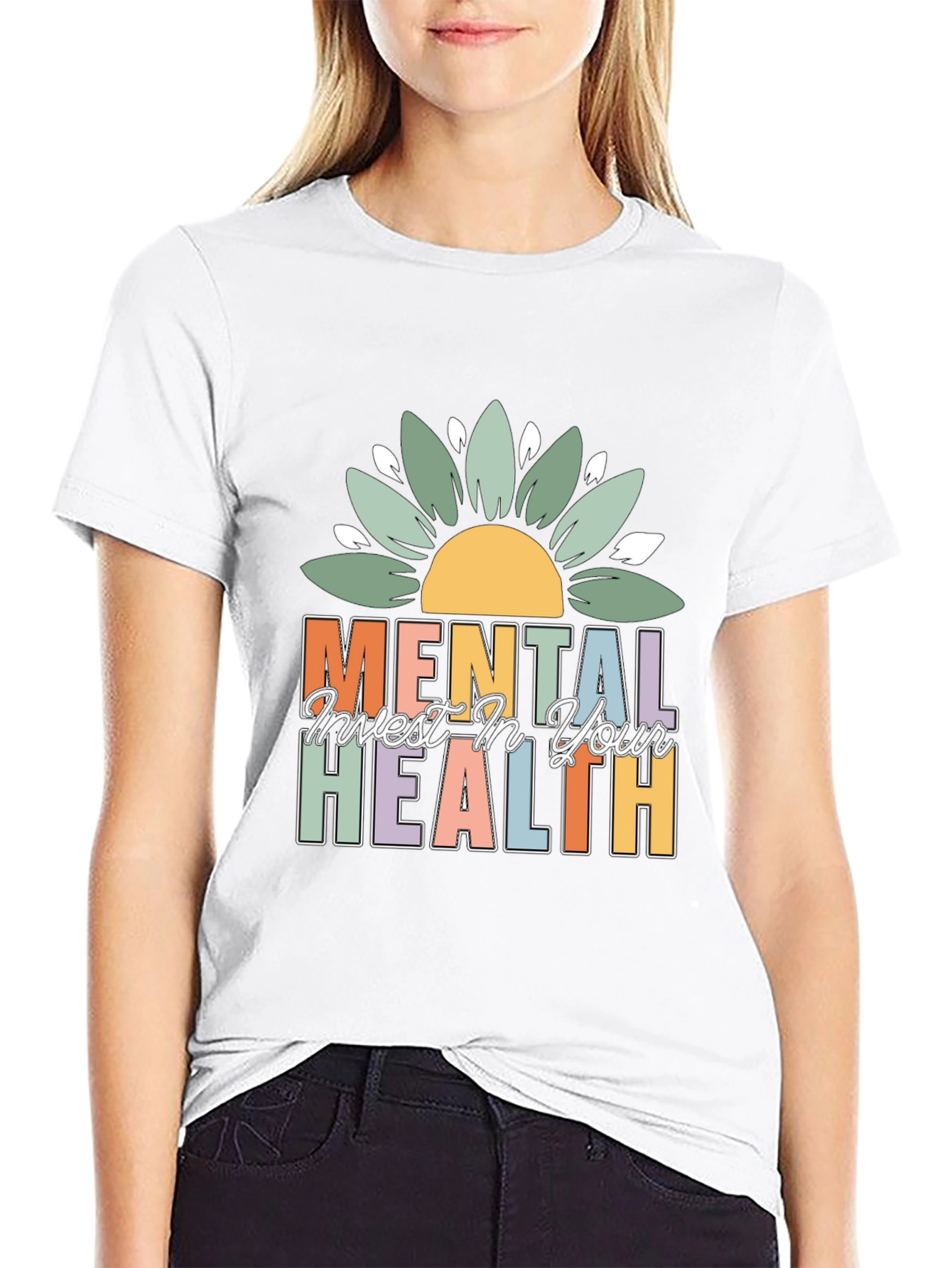 Mental Health T-Shirt - Invest In Your Health Tee