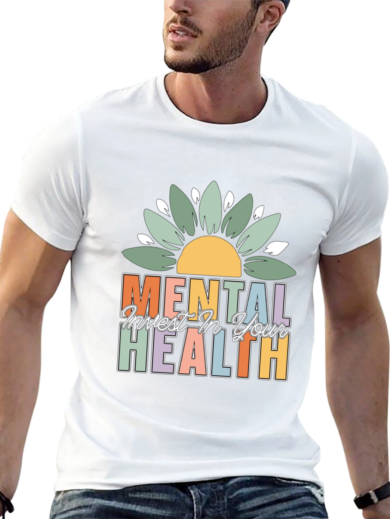 Mental Health T-Shirt - Invest In Your Health Tee