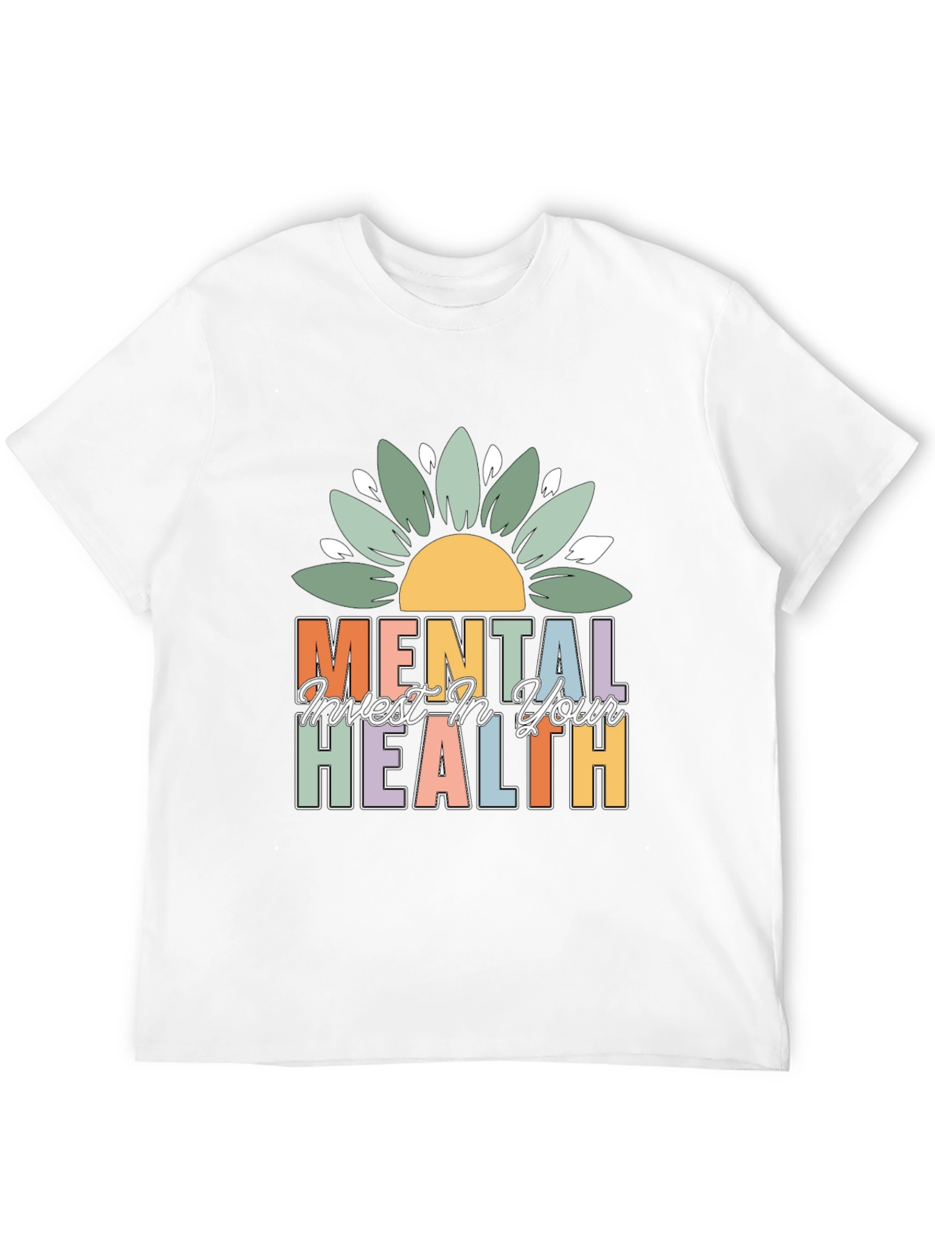 Mental Health T-Shirt - Invest In Your Health Tee