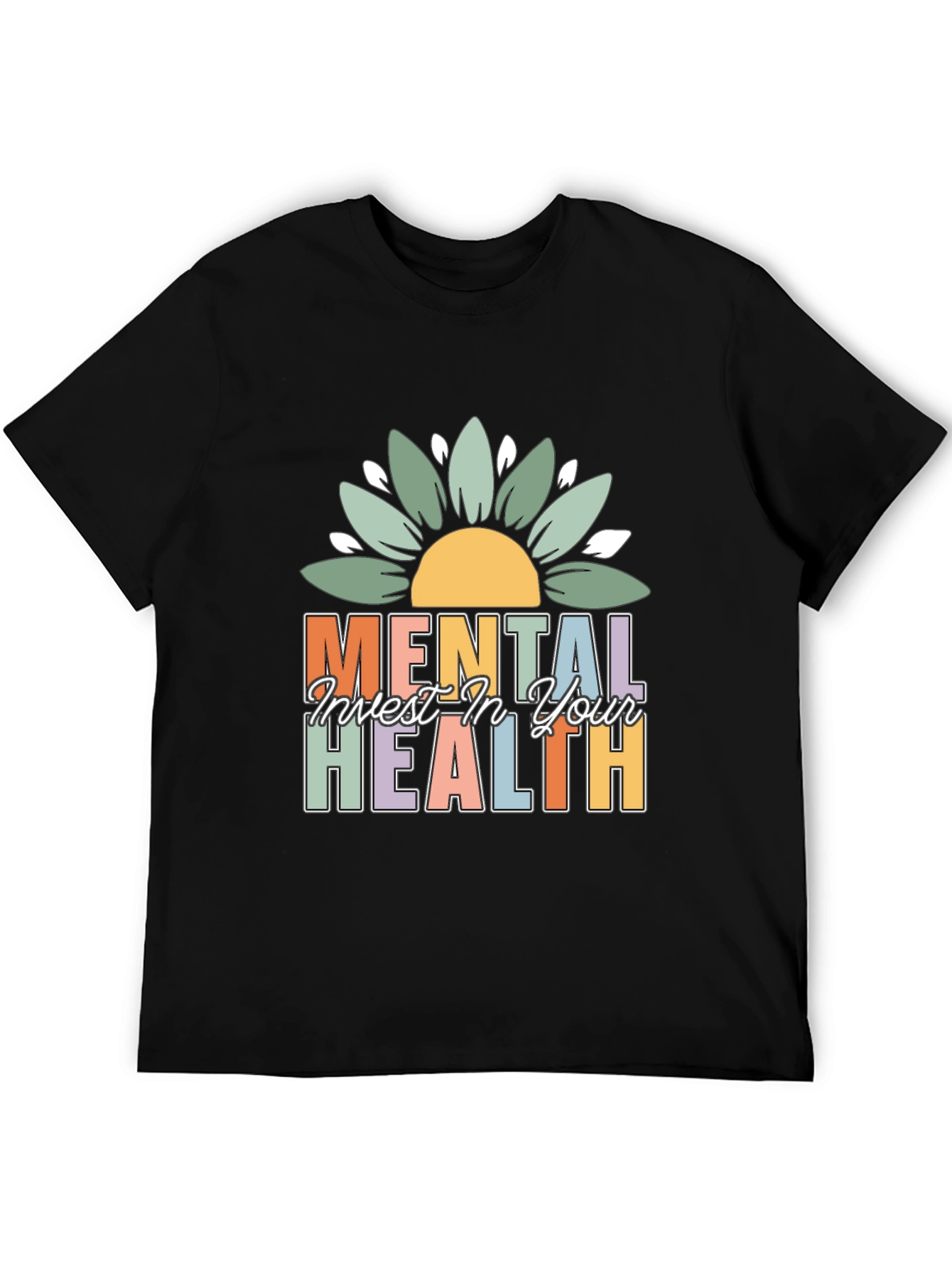 Mental Health T-Shirt - Invest In Your Health Tee