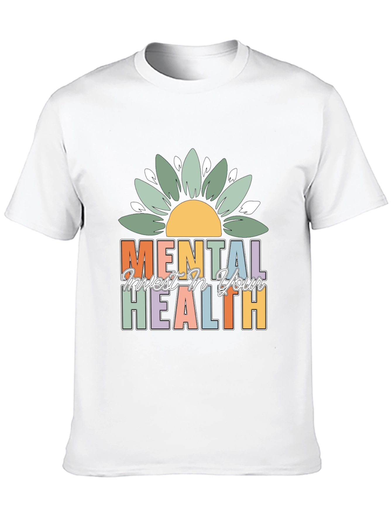 Mental Health T-Shirt - Invest In Your Health Tee