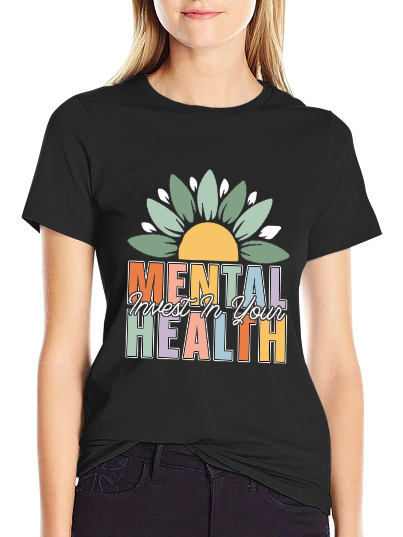 Mental Health T-Shirt - Invest In Your Health Tee
