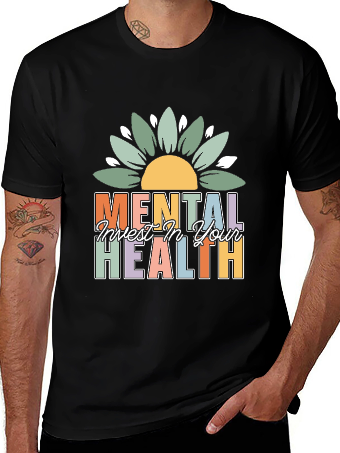 Mental Health T-Shirt - Invest In Your Health Tee