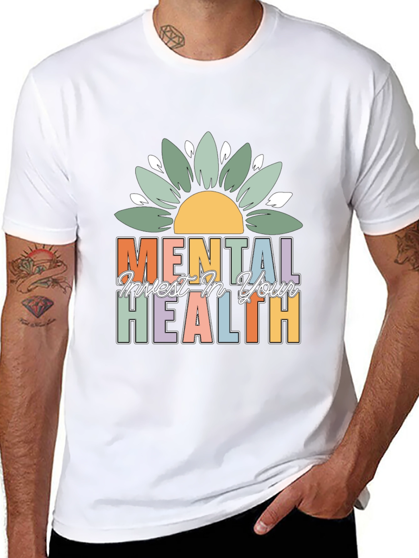 Mental Health T-Shirt - Invest In Your Health Tee