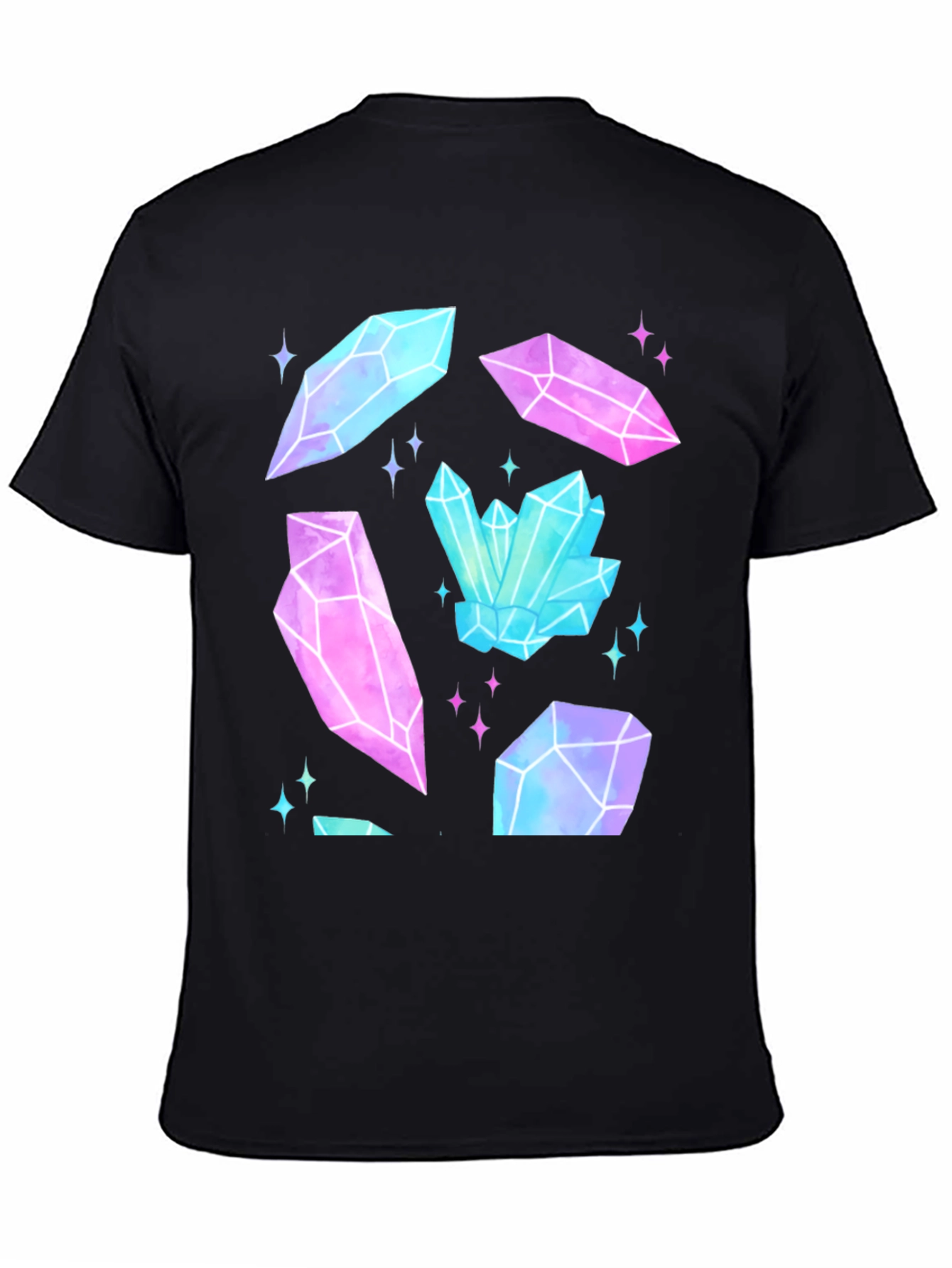 Crystal Gemstone Graphic Tee - Unisex