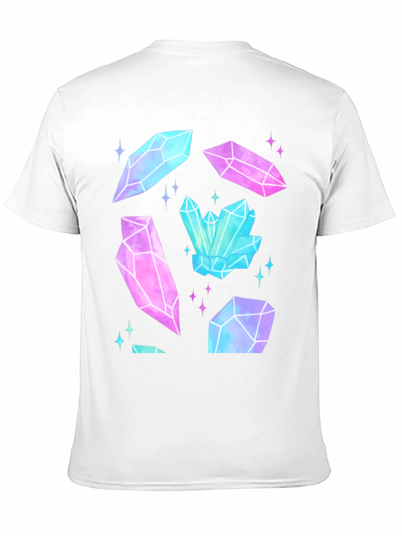 Crystal Gemstone Graphic Tee - Unisex