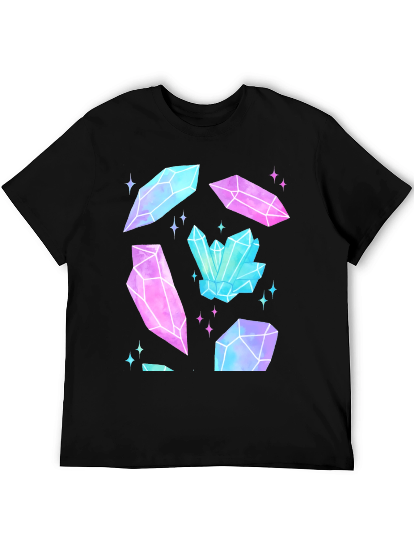Crystal Gemstone Graphic Tee - Unisex