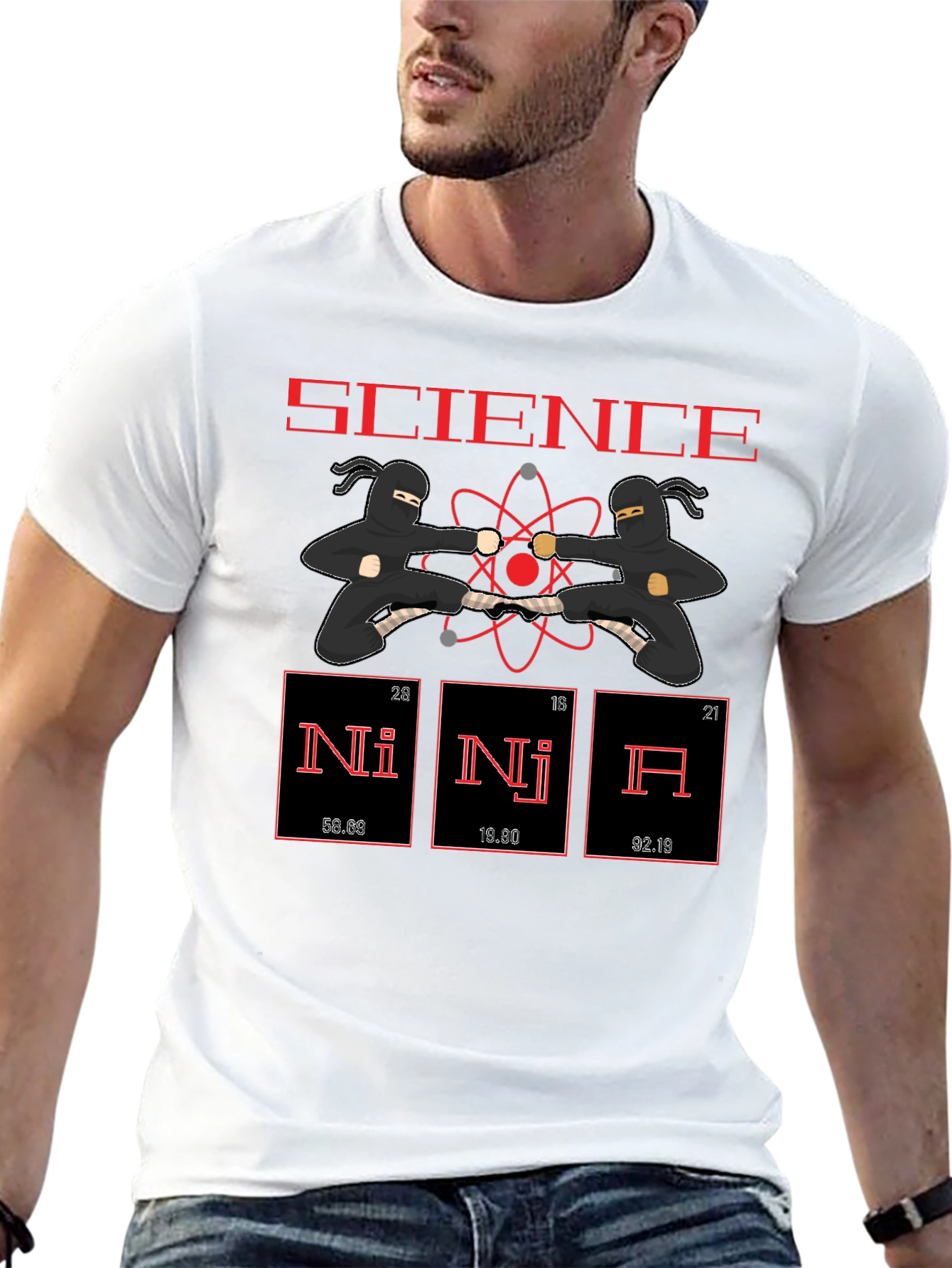 Science Ninja Periodic Table T-Shirt