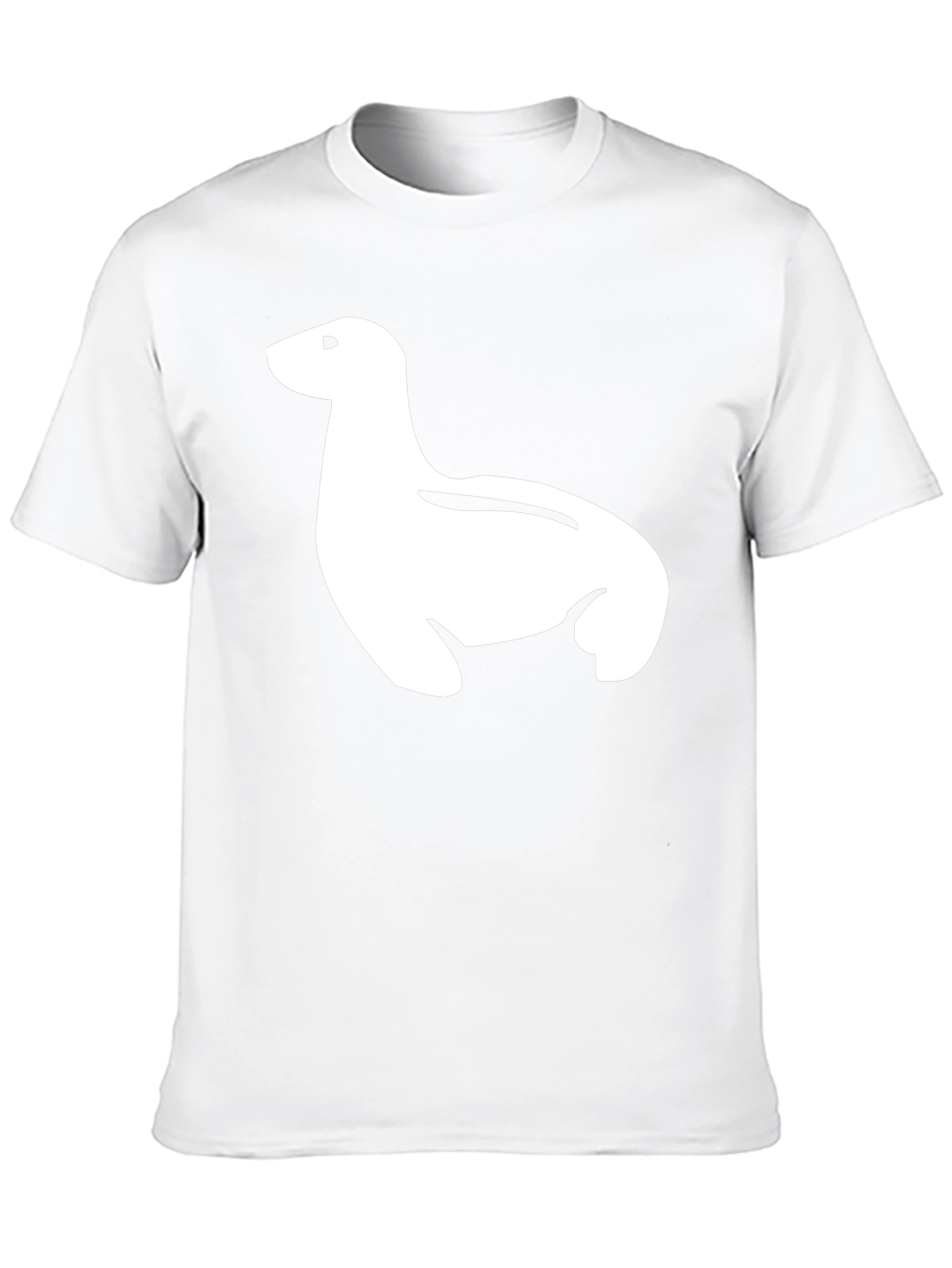Seal Graphic Black T-Shirt
