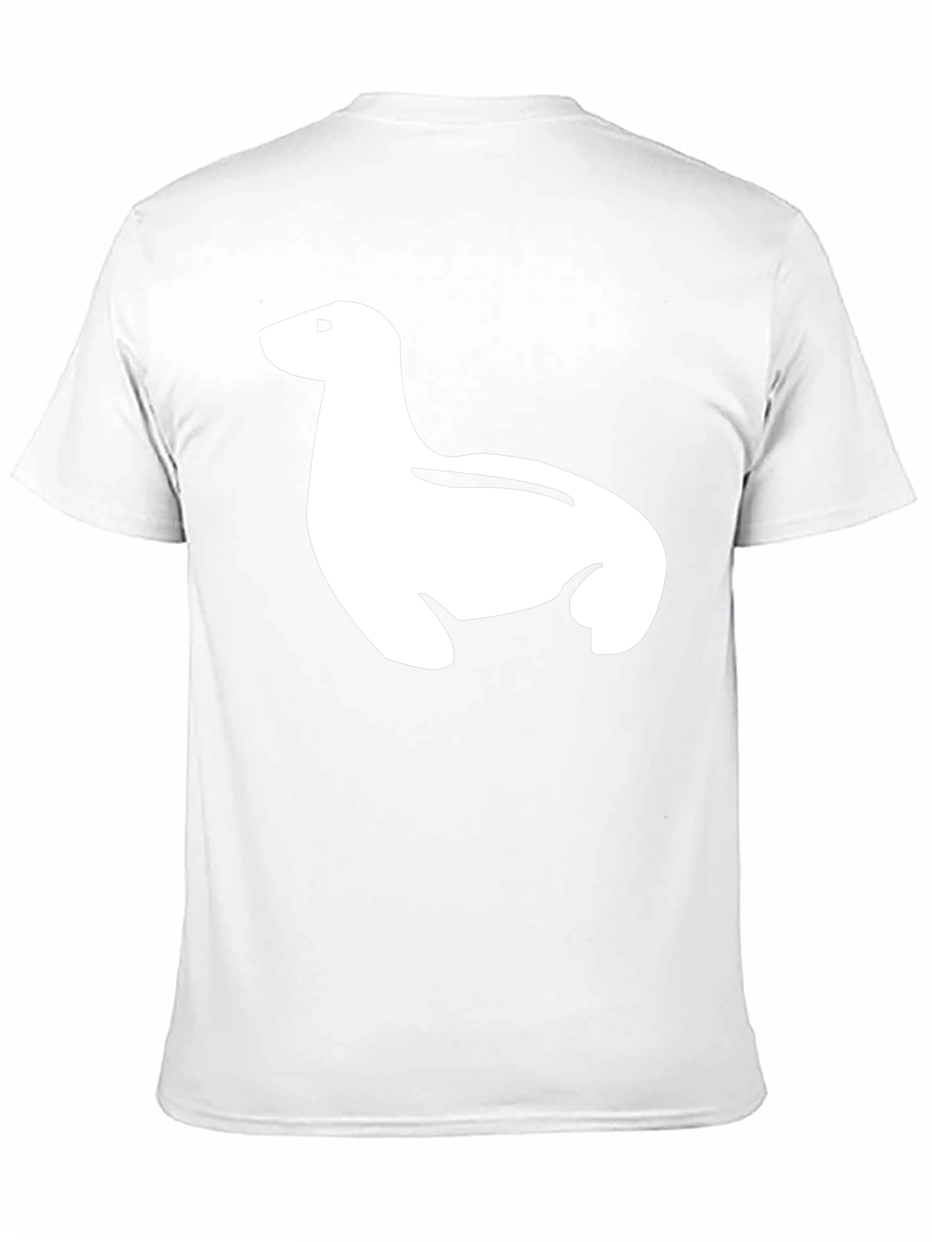 Seal Graphic Black T-Shirt