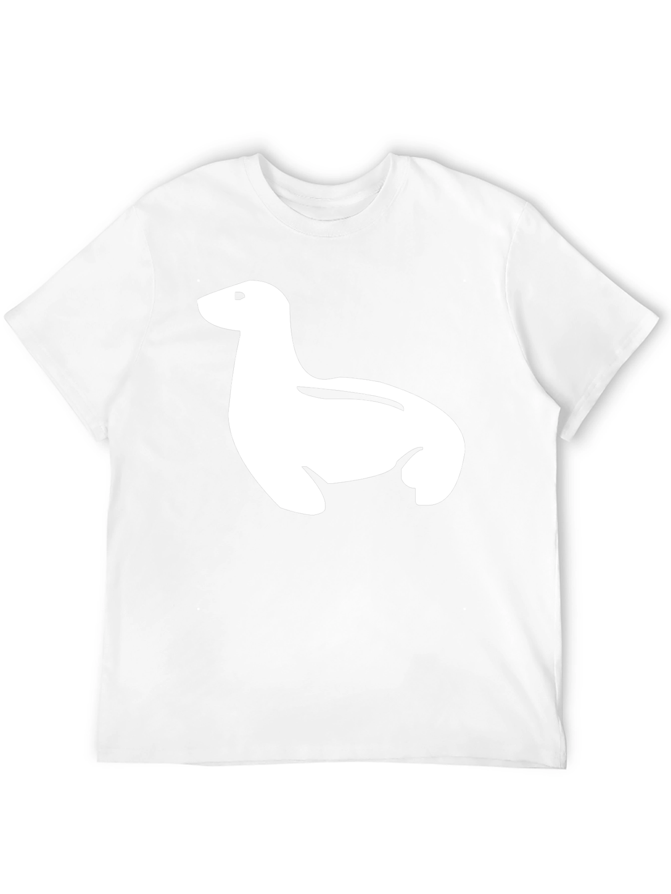 Seal Graphic Black T-Shirt