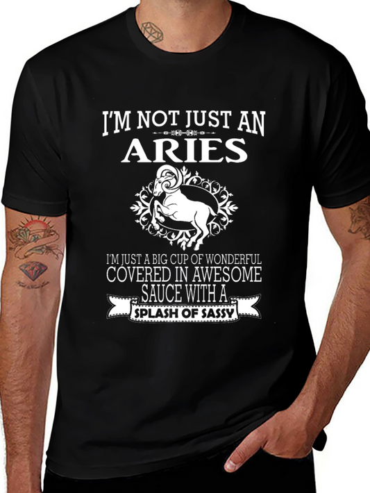 Aries Zodiac Sign Graphic T-Shirt