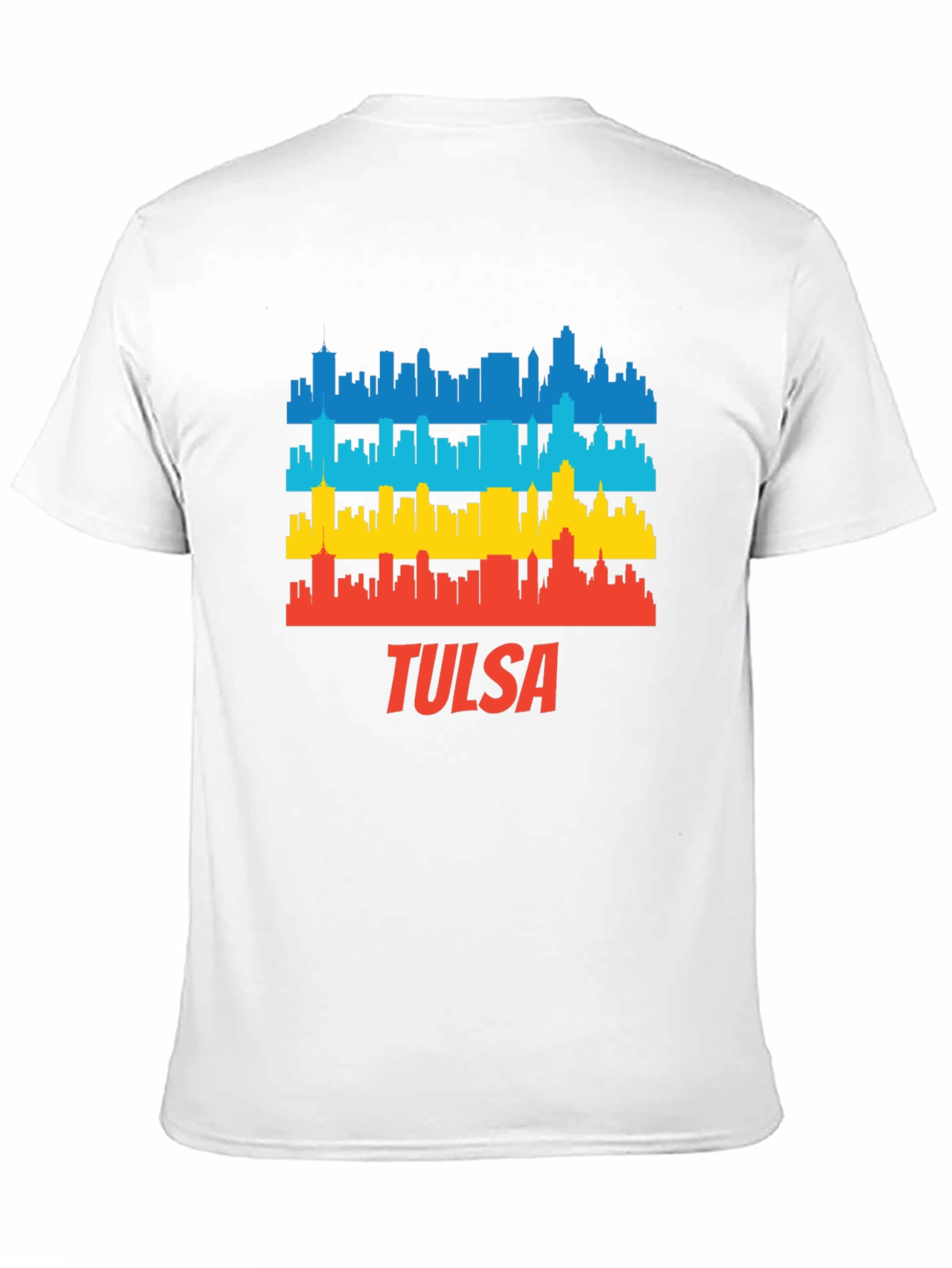Tulsa Skyline T-Shirt - City Pride Graphic Tee