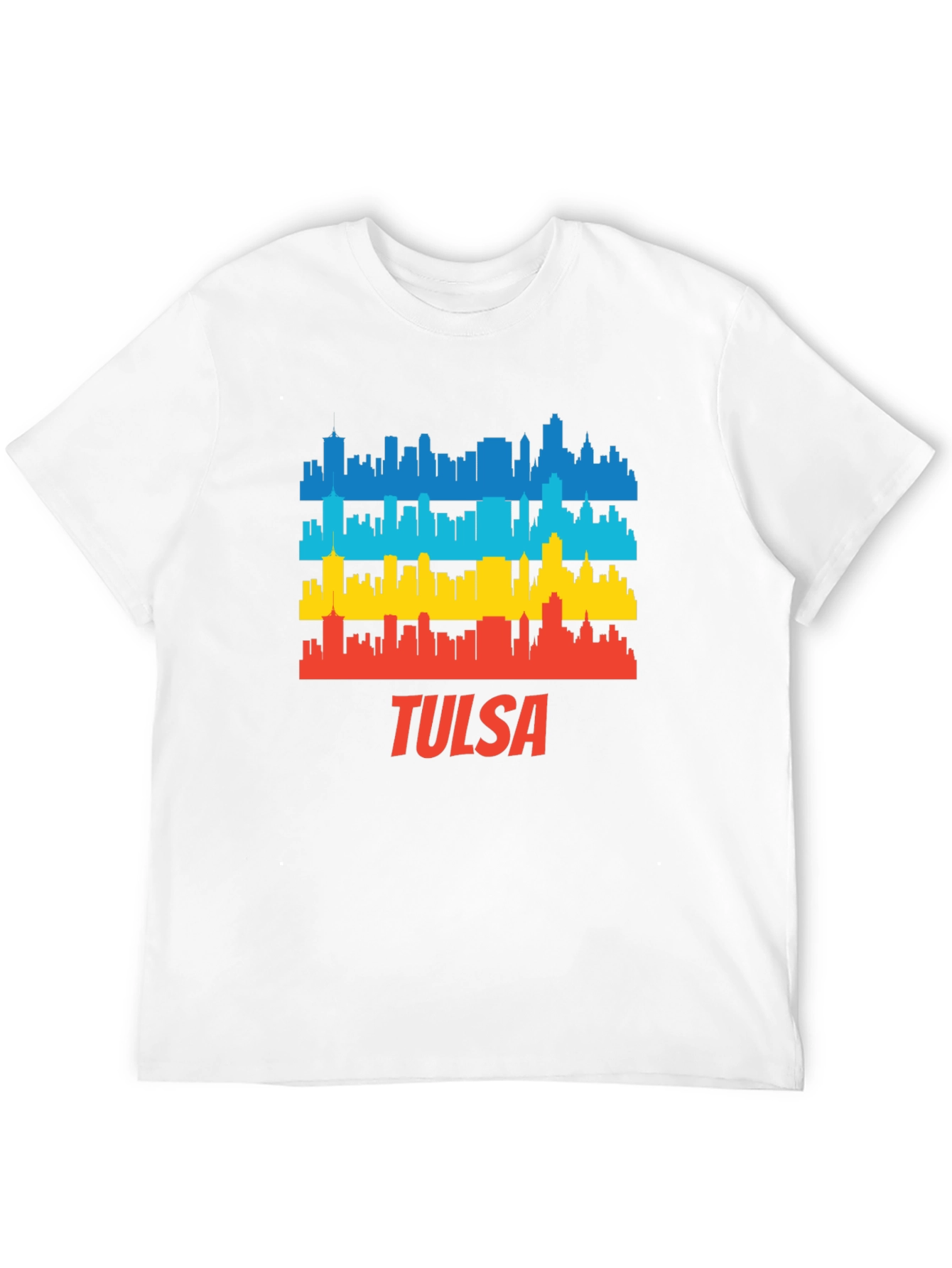 Tulsa Skyline T-Shirt - City Pride Graphic Tee