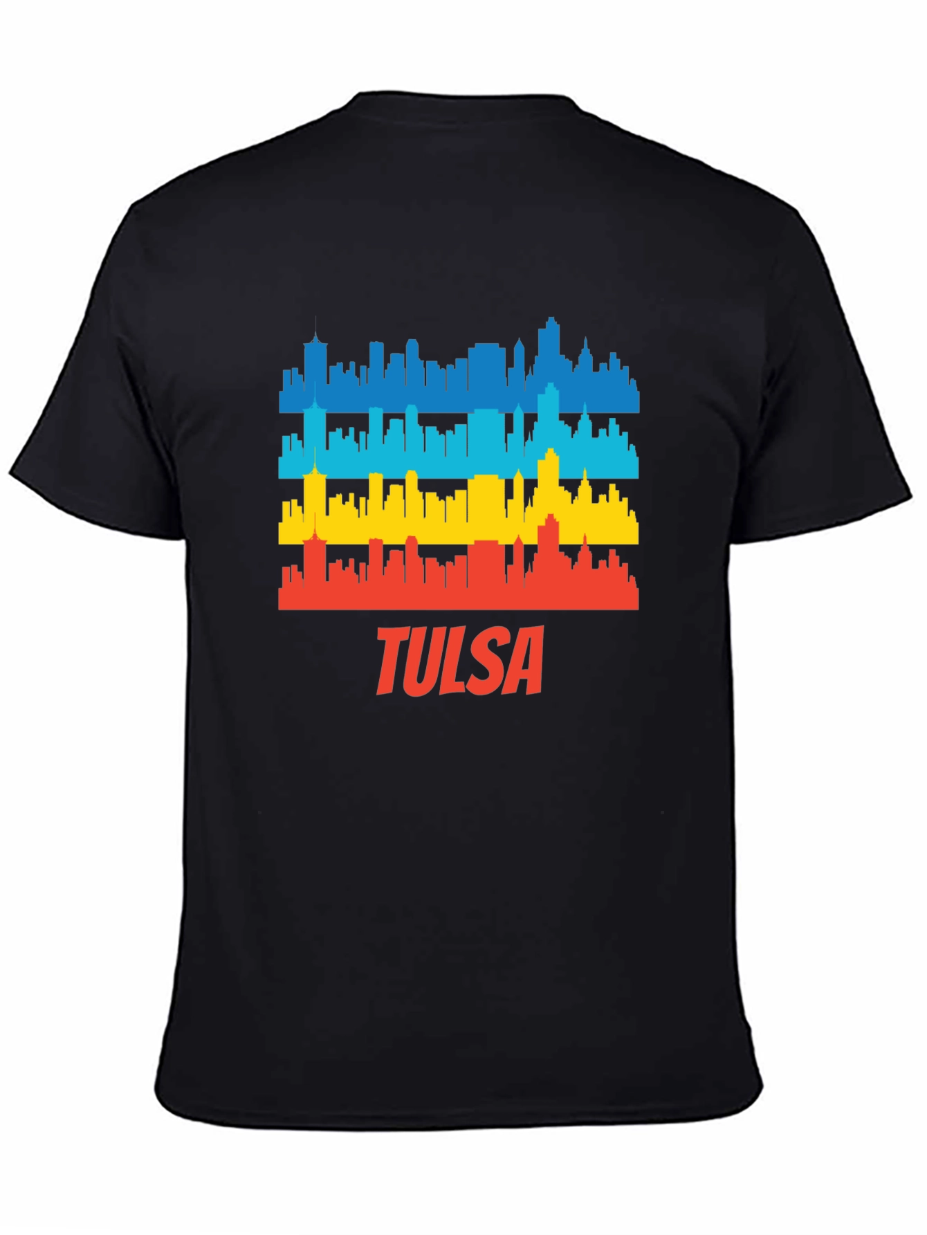 Tulsa Skyline T-Shirt - City Pride Graphic Tee