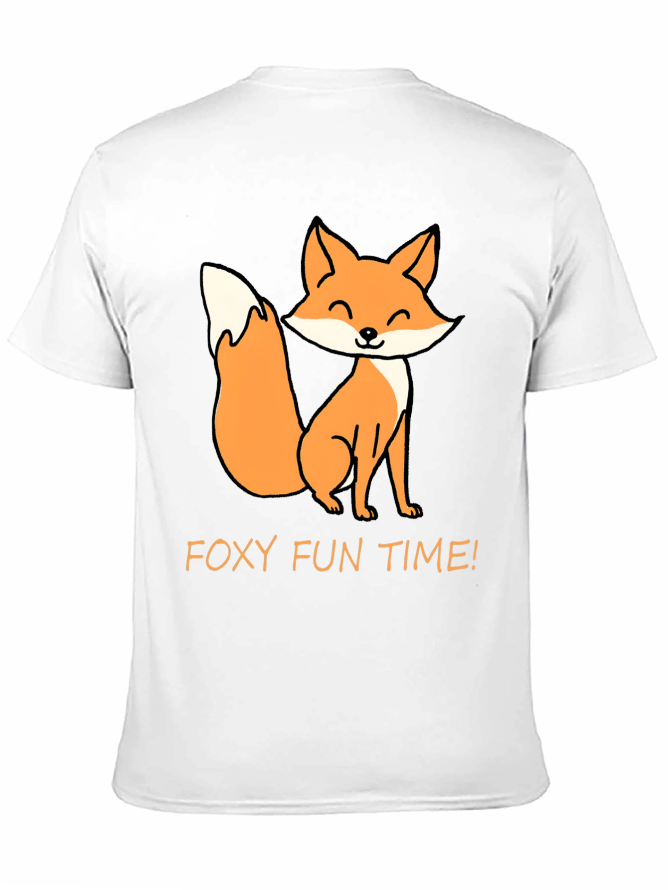 Foxy Fun Time T-Shirt - Cute Cartoon Fox Tee
