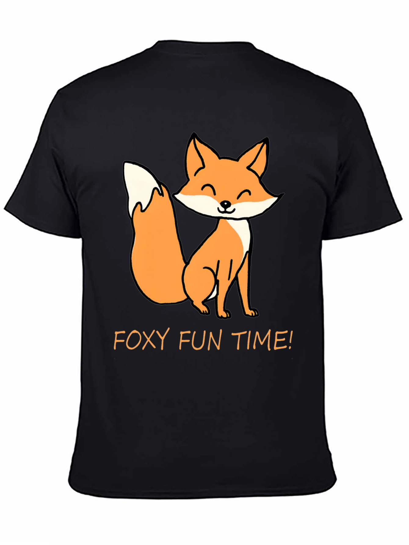 Foxy Fun Time T-Shirt - Cute Cartoon Fox Tee