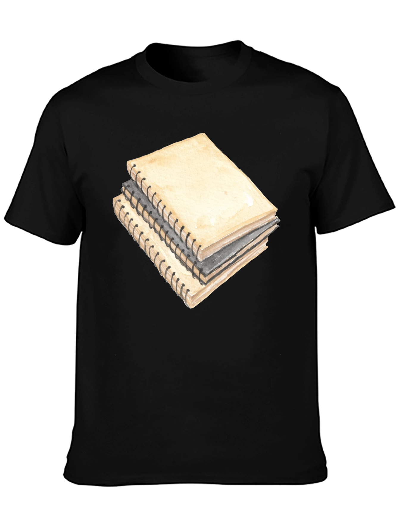 Notebook Stack Graphic Tee