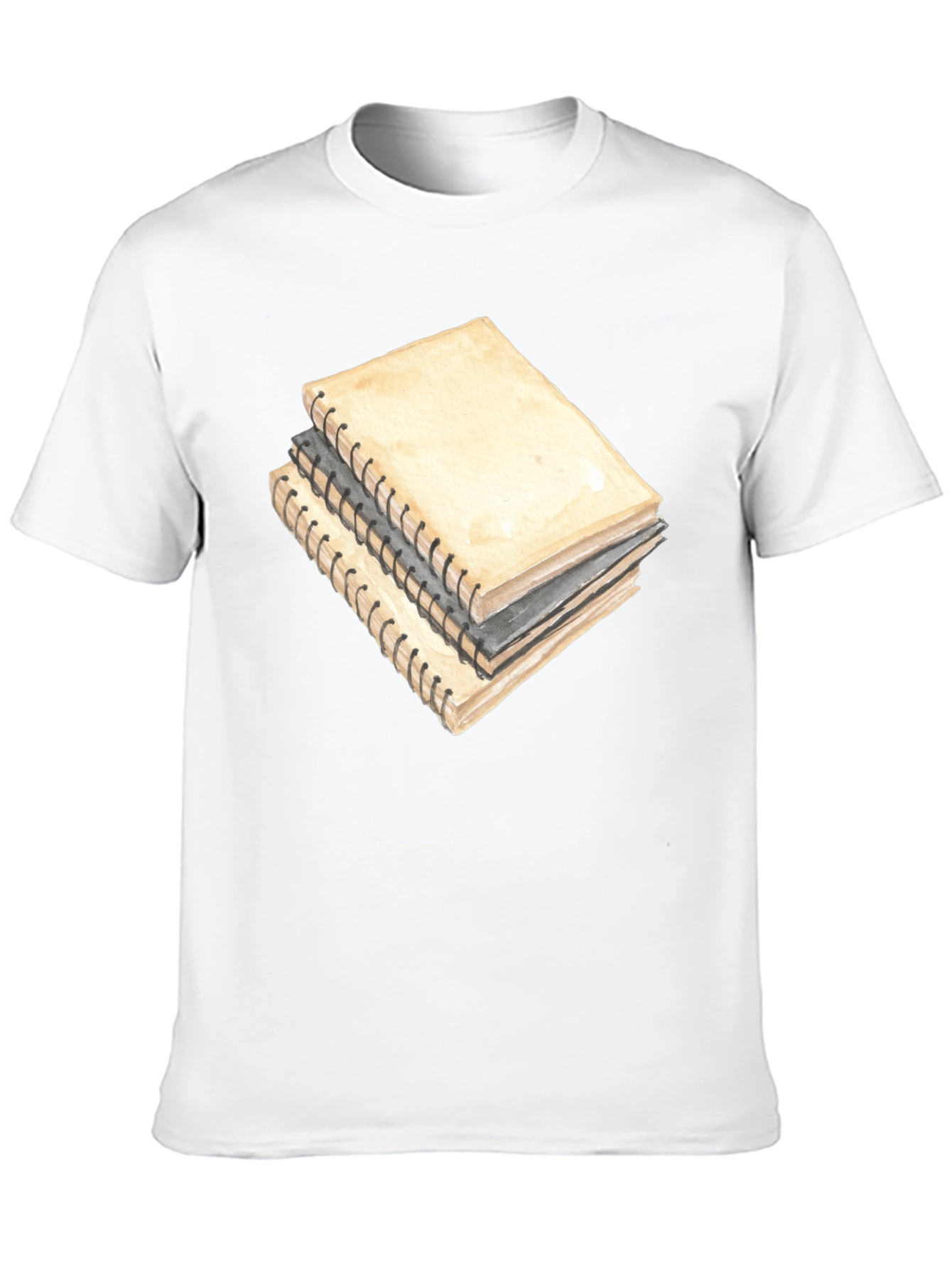 Notebook Stack Graphic Tee