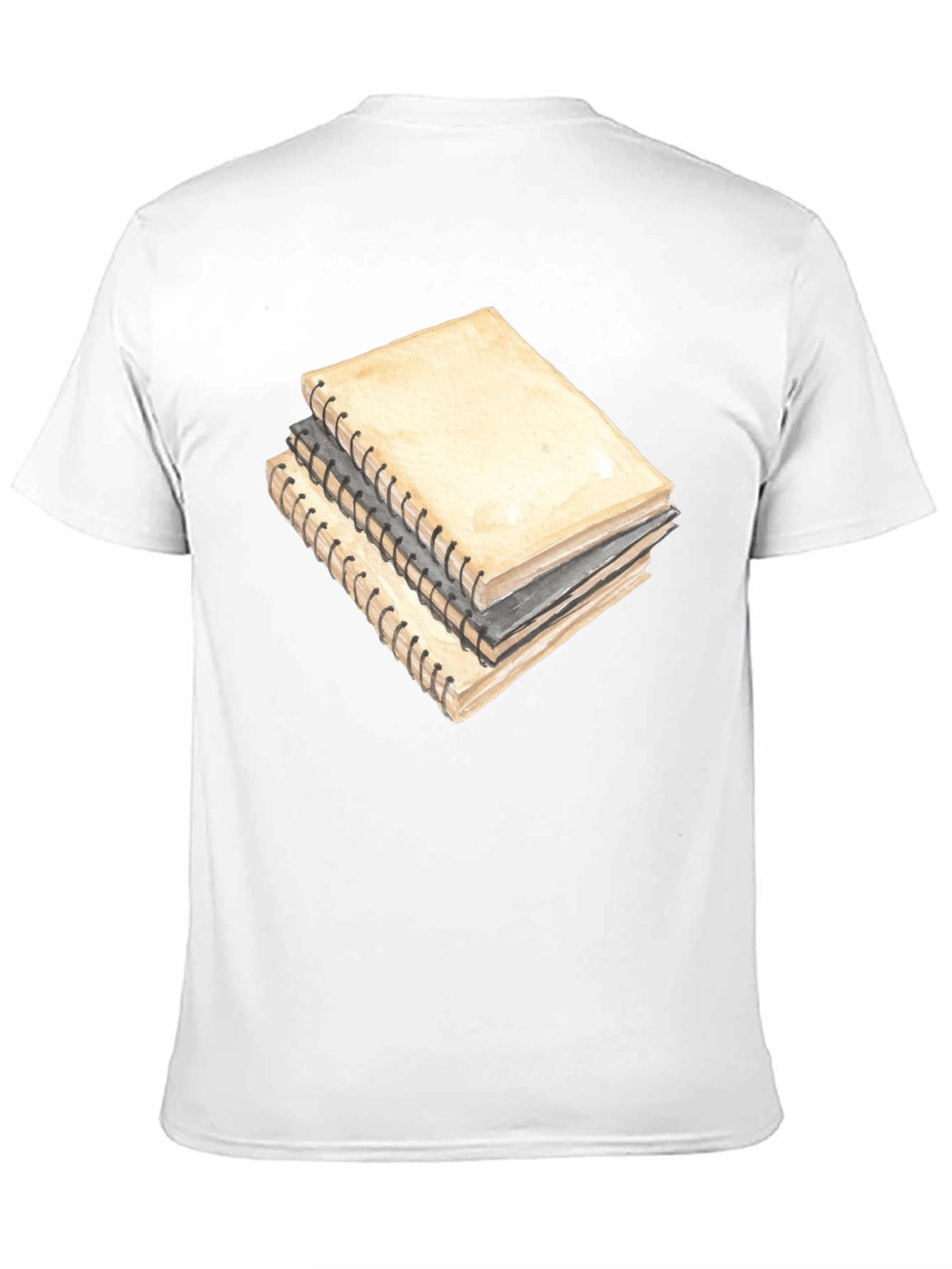Notebook Stack Graphic Tee