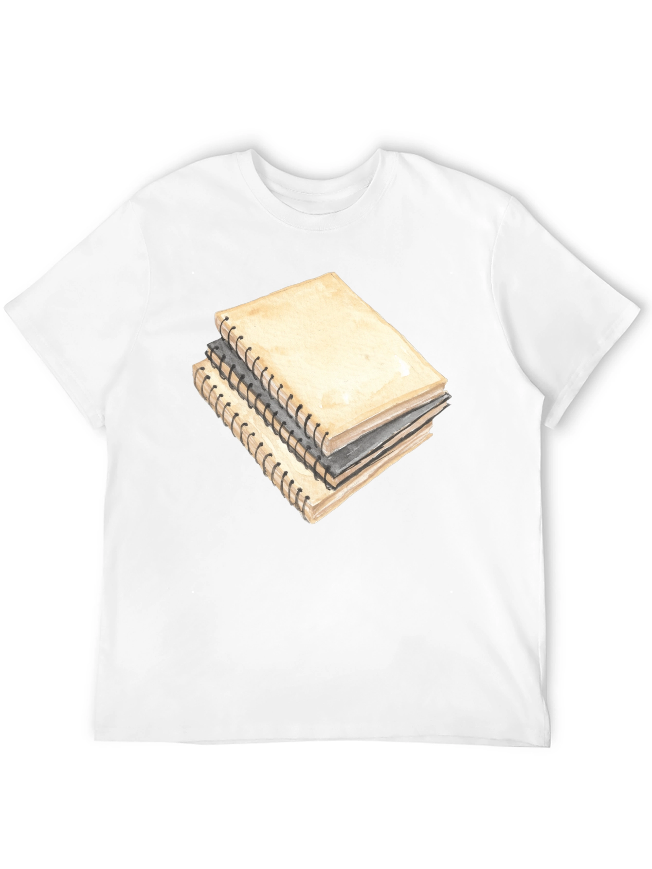 Notebook Stack Graphic Tee