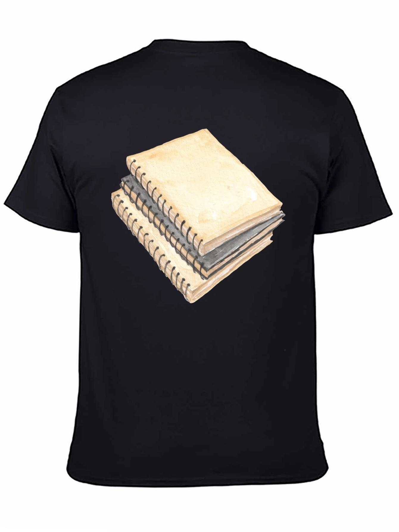 Notebook Stack Graphic Tee